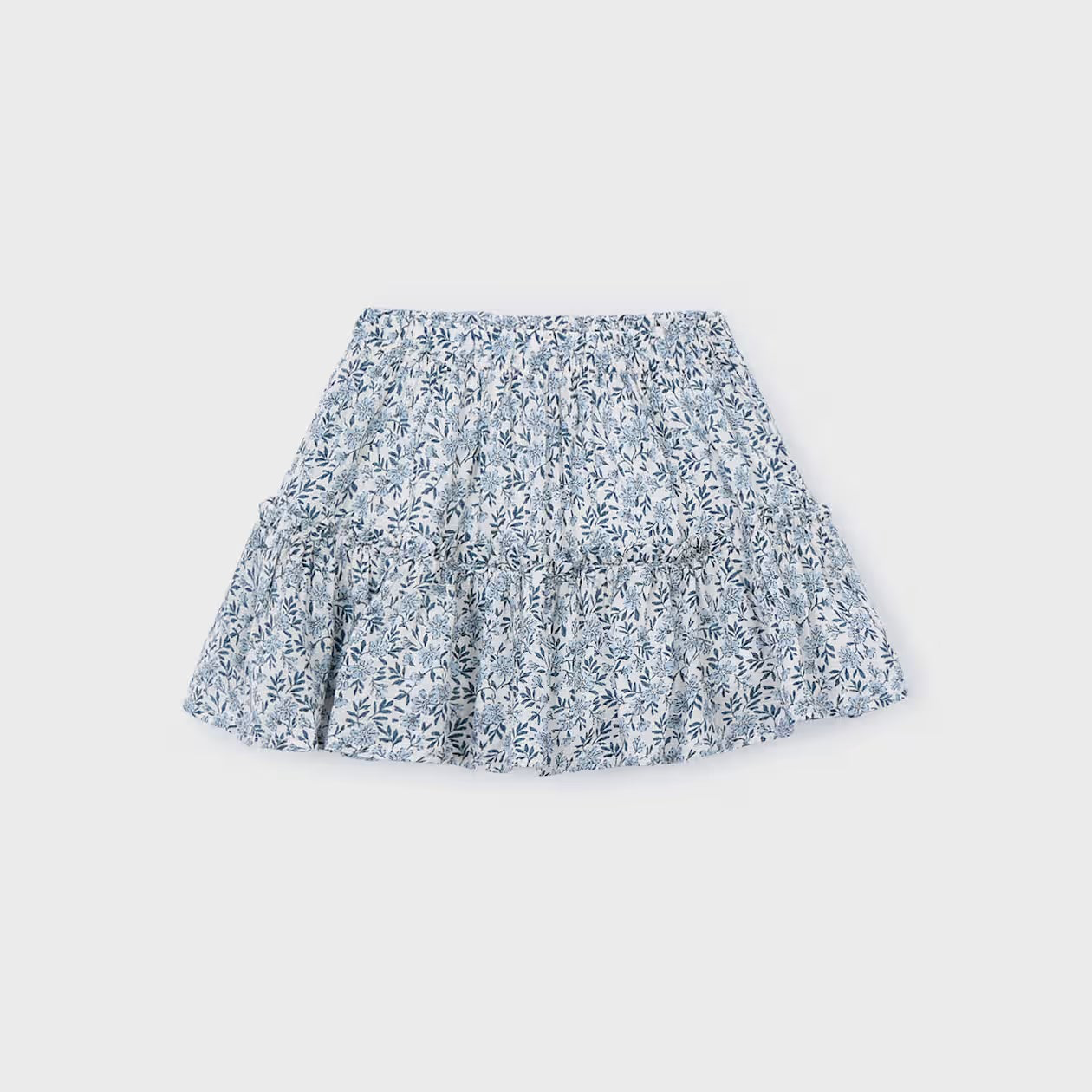 Floral Dobby Top + Skirt Set