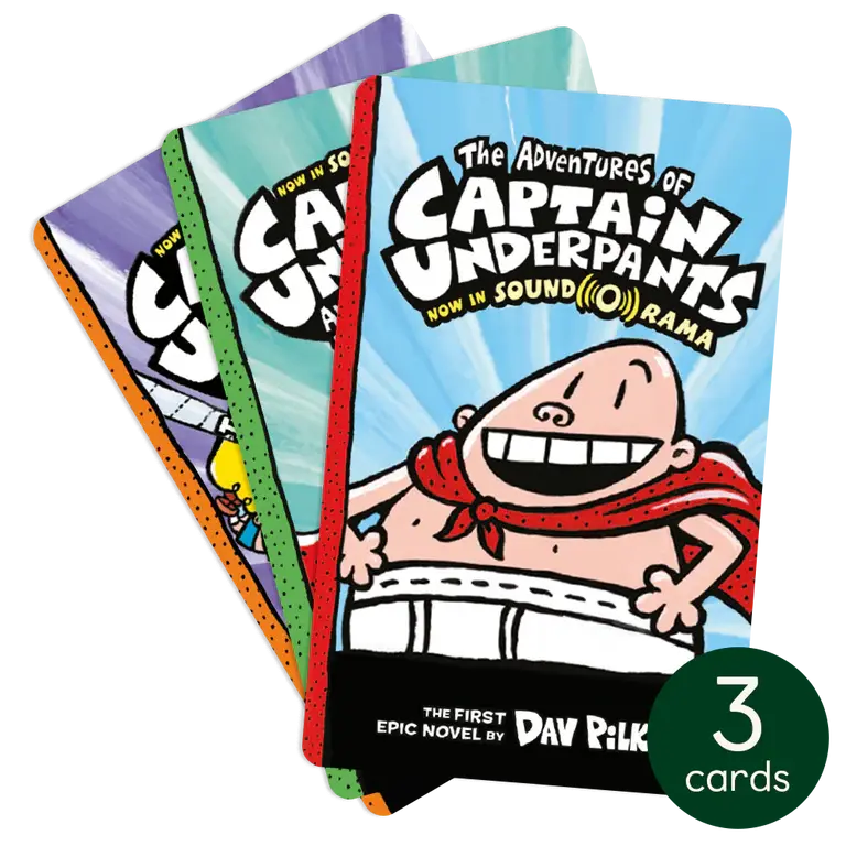 Captain Underpants Pack (for use with the Yoto)