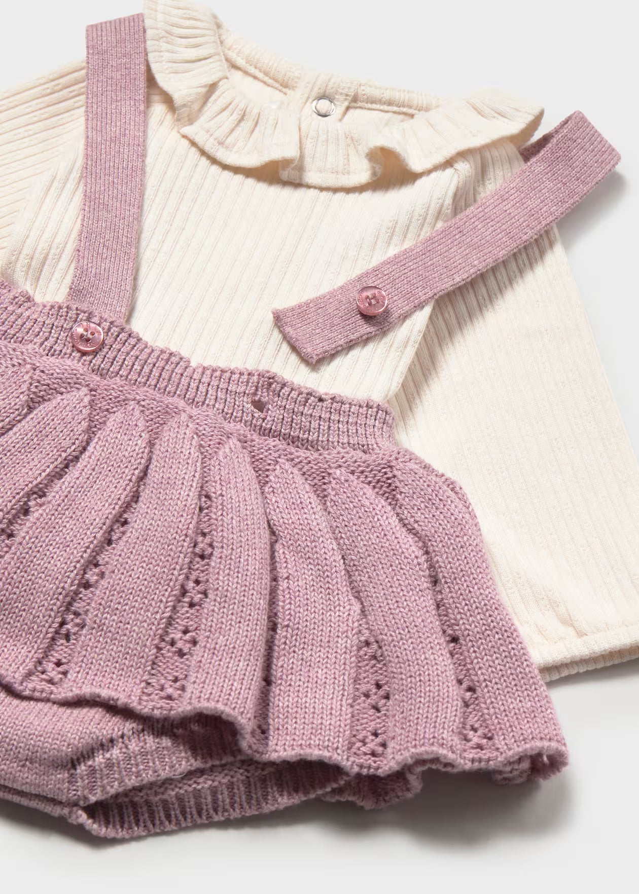 3 Piece Baby Girl Set | Purple Floral