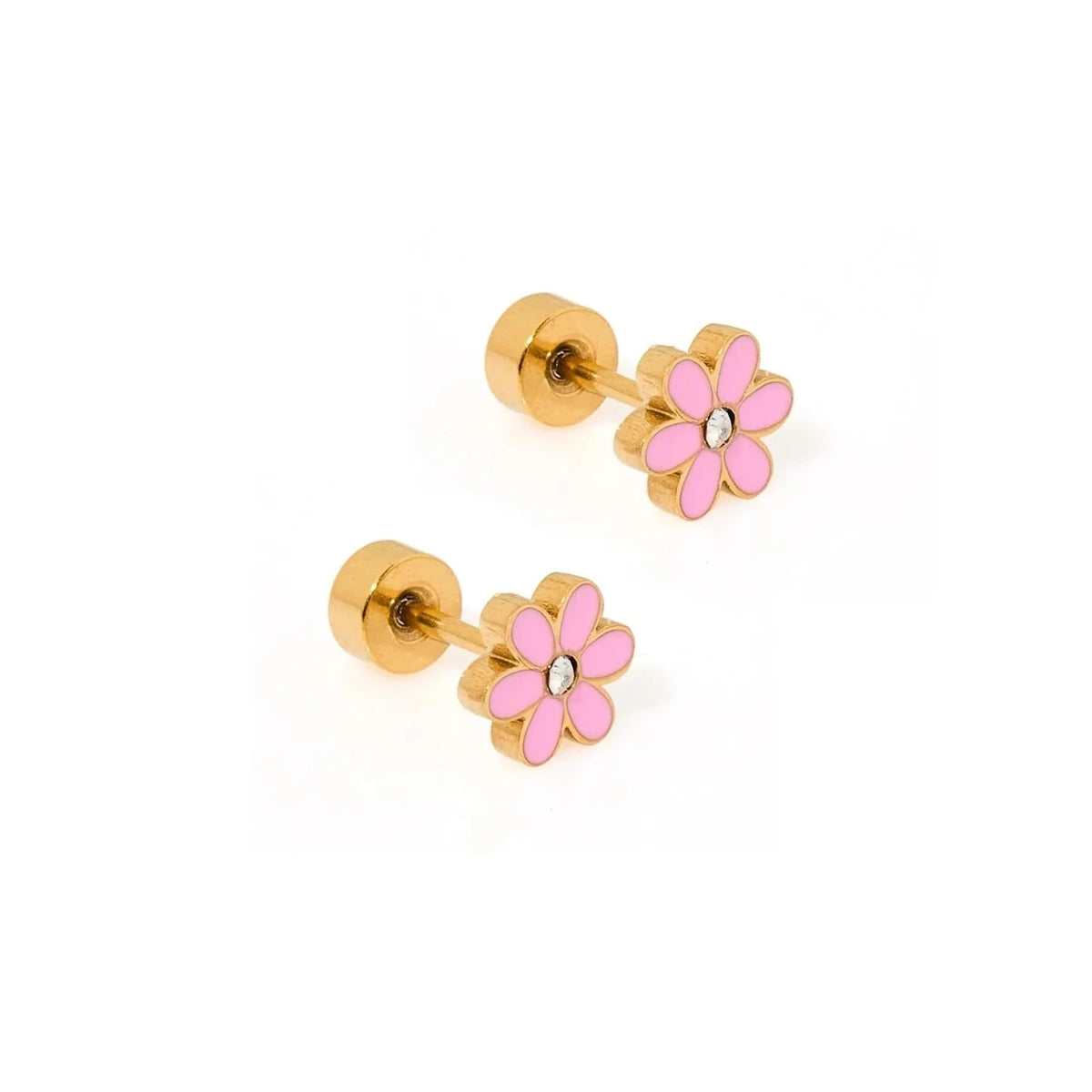 Screwback Stud Earrings | Alli Pink