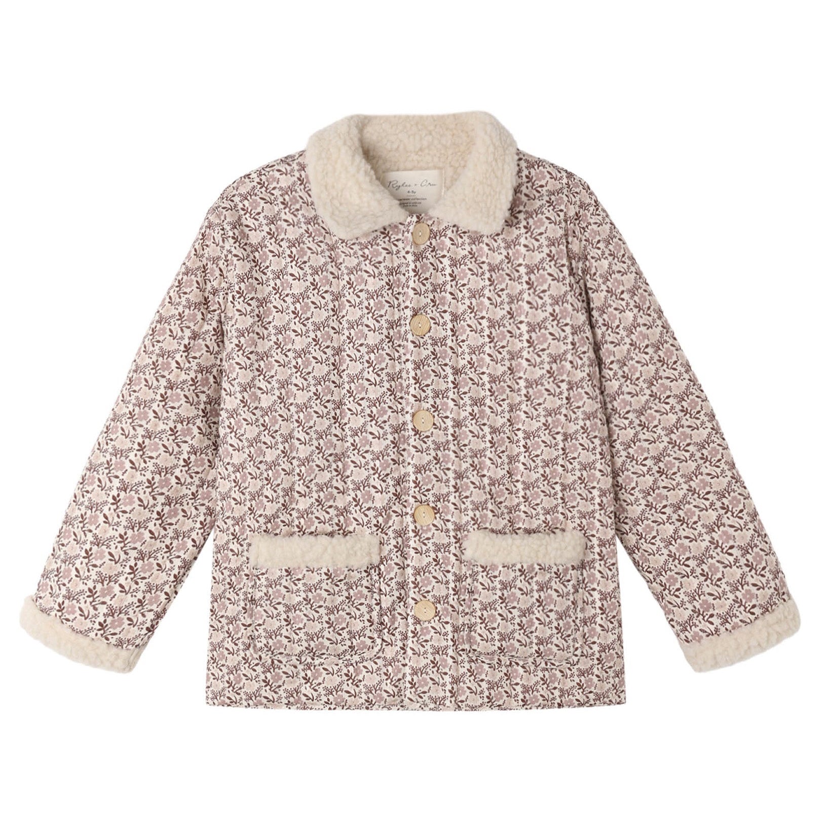 Quilted Collared Coat | Primrose
