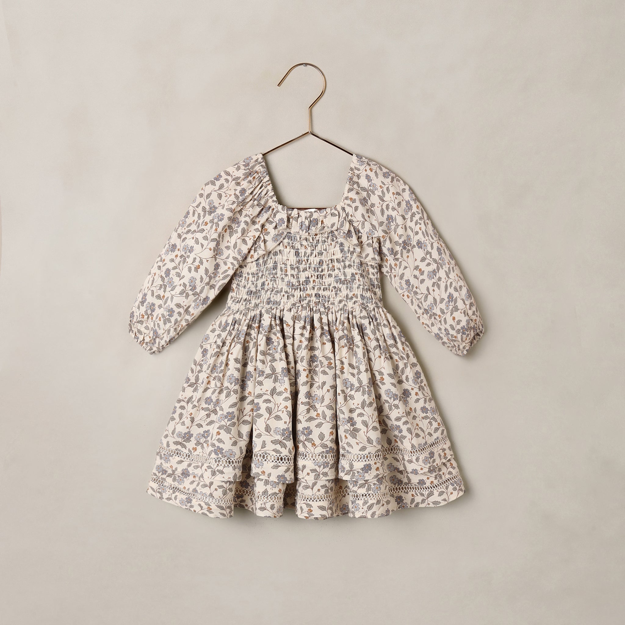 Elodie Dress | Blue Garden