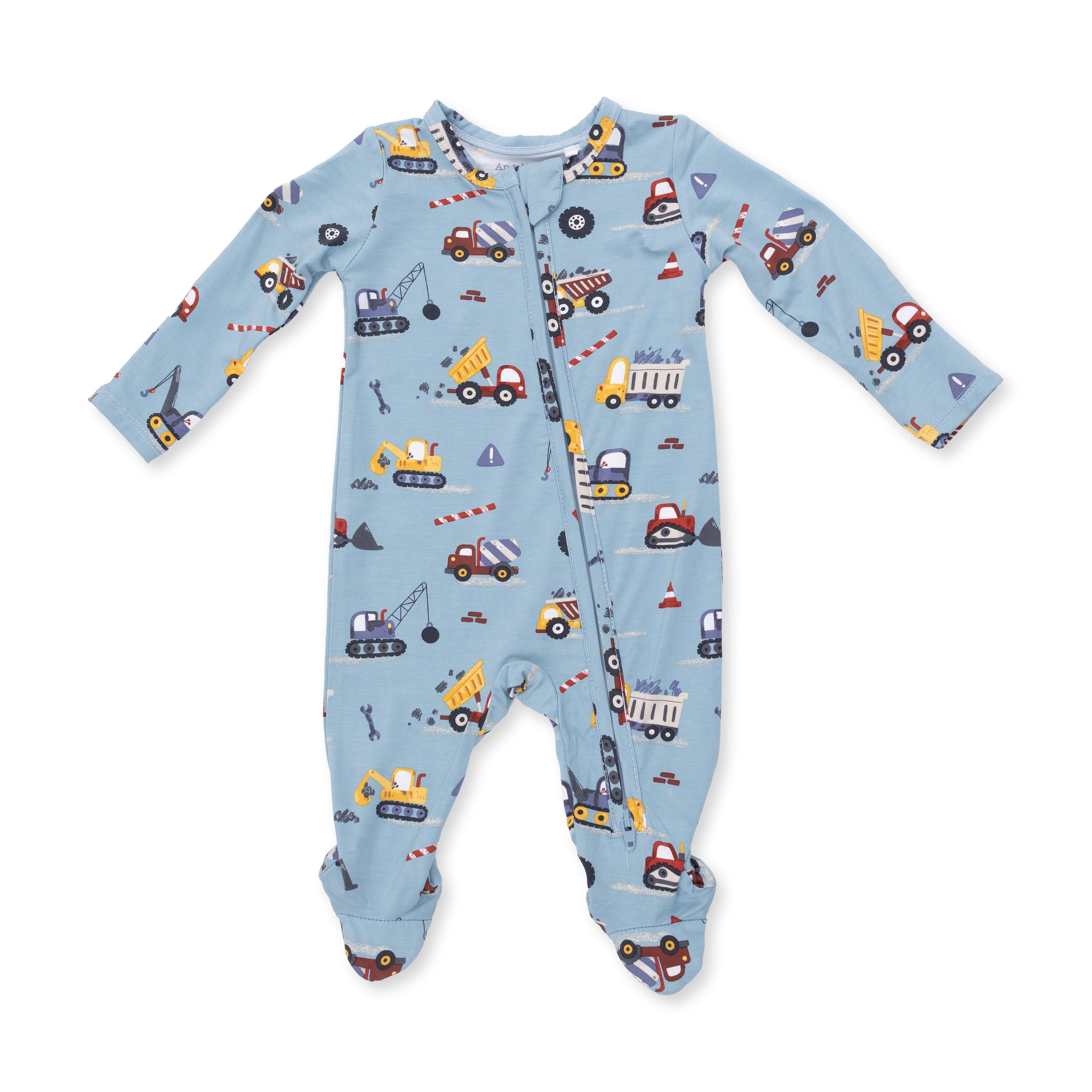 2 Way Zipper Footie | Crayon Construction