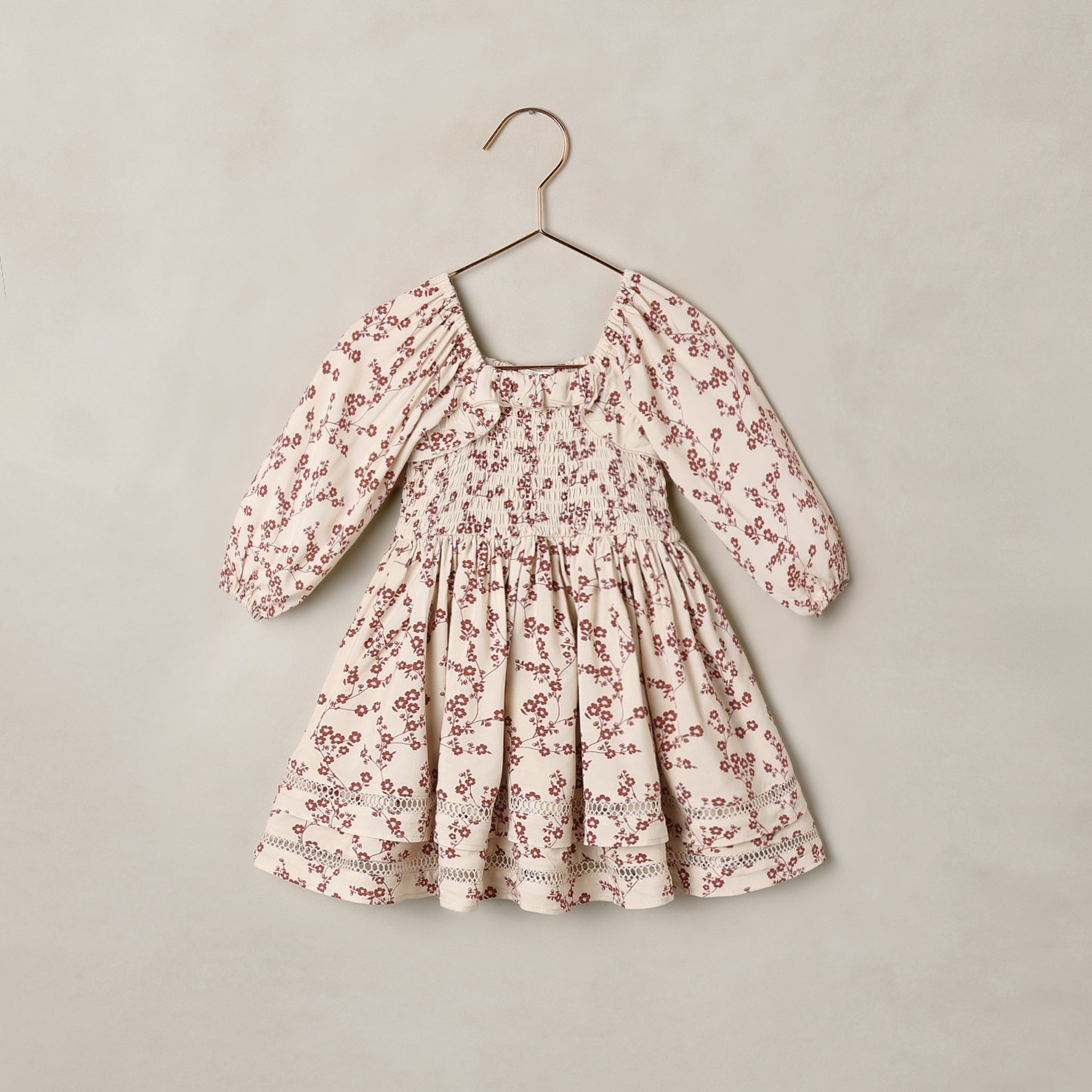 Elodie Dress | Floral Toile