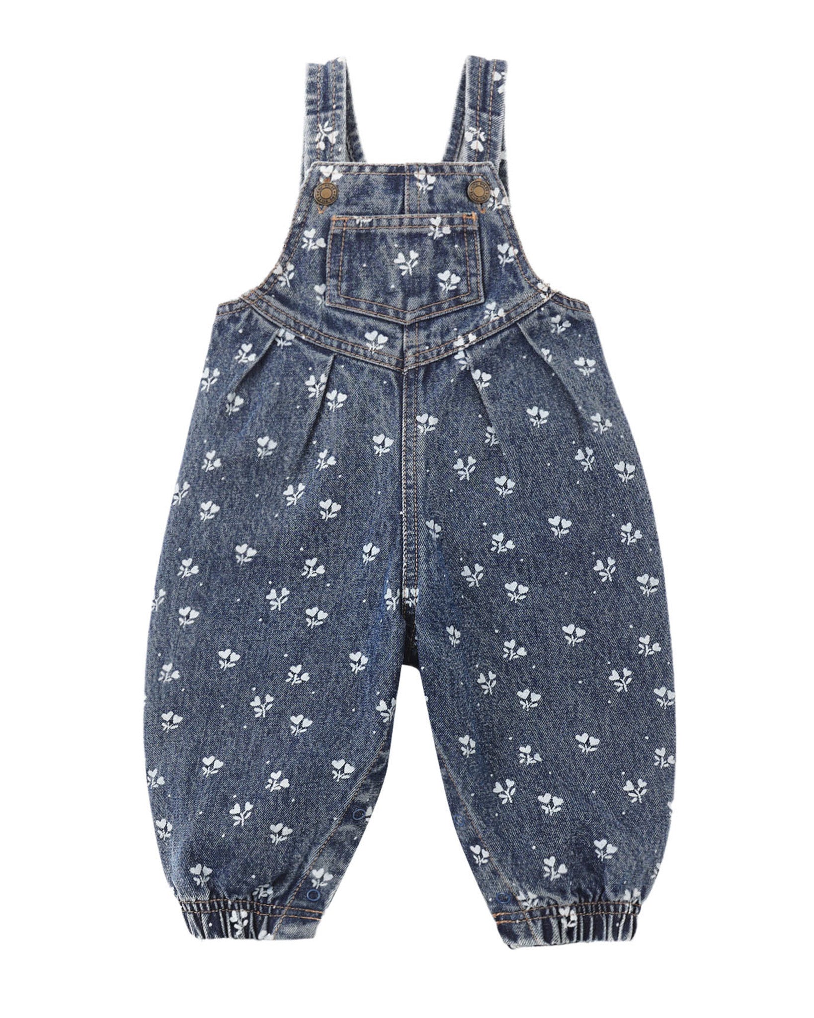 Vintage Overall | Heart Ditsy