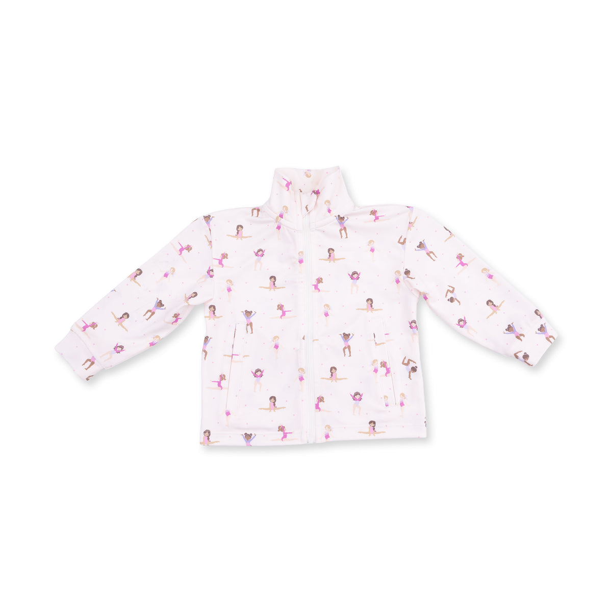 Mock Neck Activewear Jacket | Tiny Tumblers