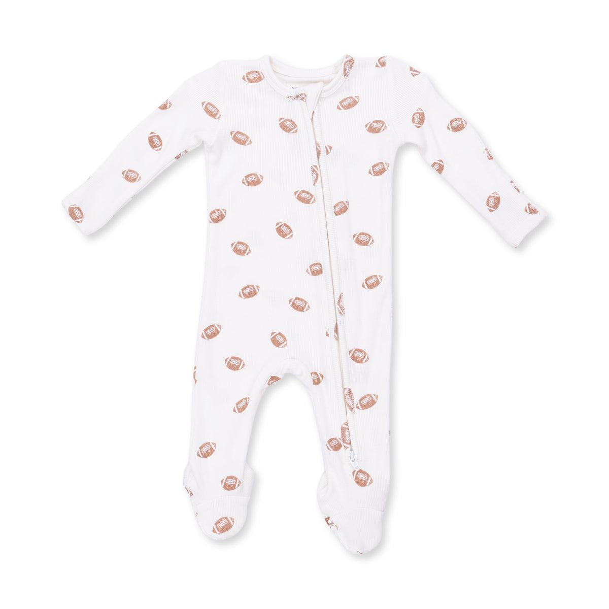 2 Way Zipper Footie | Mini Footballs