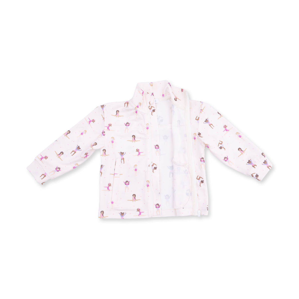 Mock Neck Activewear Jacket | Tiny Tumblers