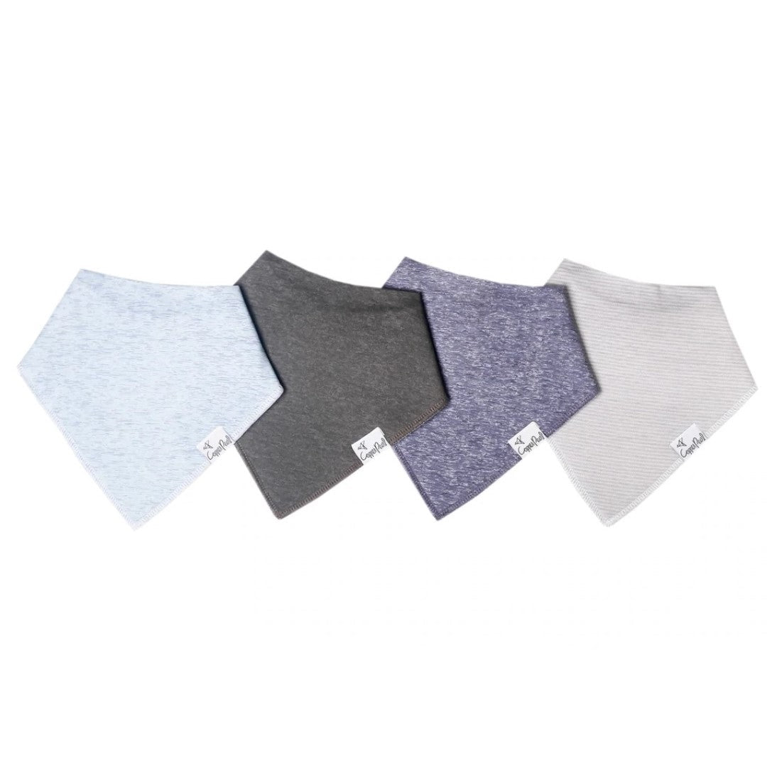 Copper Pearl Bandana Bib Set (4-pack)