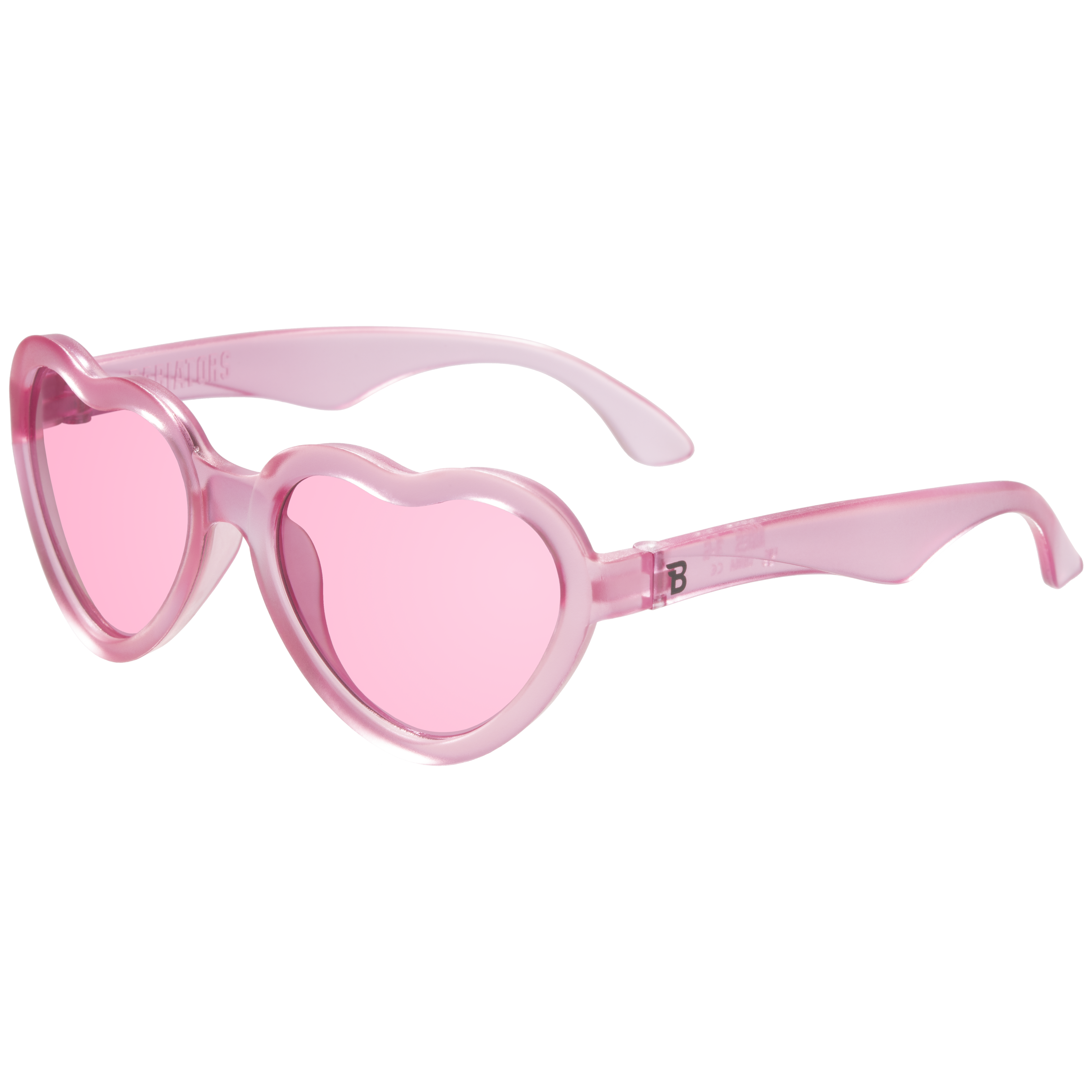Fuchsia Haze Heart with Pink Mirrored Lenses