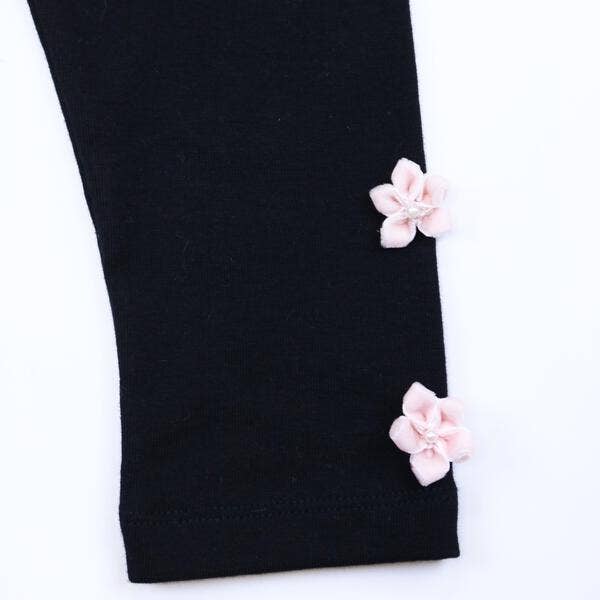 Ribbon Floral Leggings