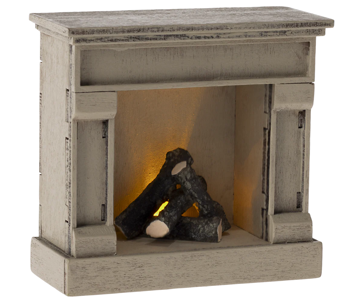 Mouse Fireplace | Off White
