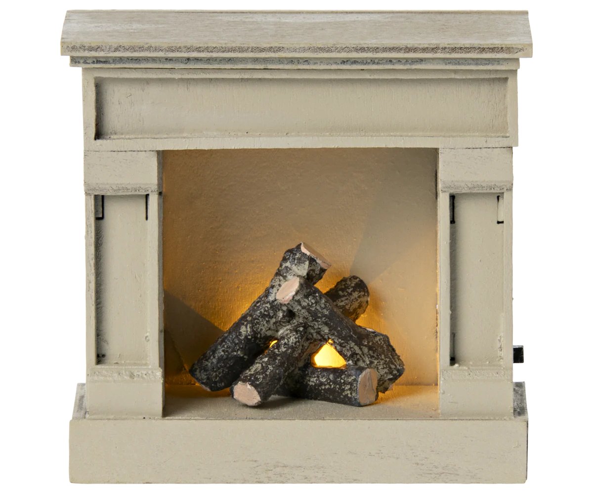 Mouse Fireplace | Off White