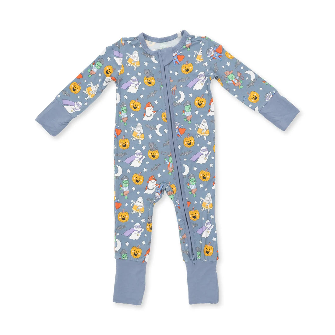 Convertible Romper | Halloween Monster Dress Up Blue