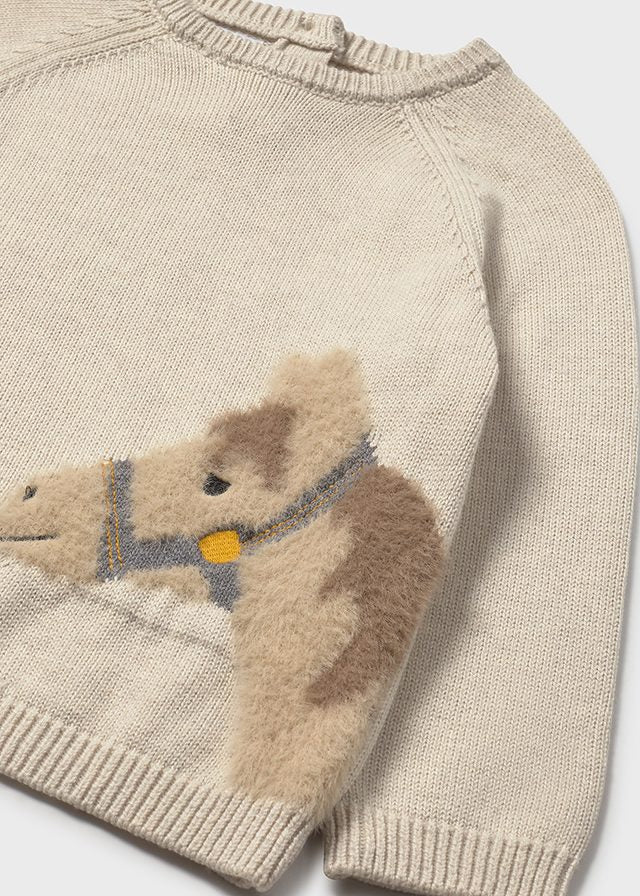 Cozy Knit Pony Sweater