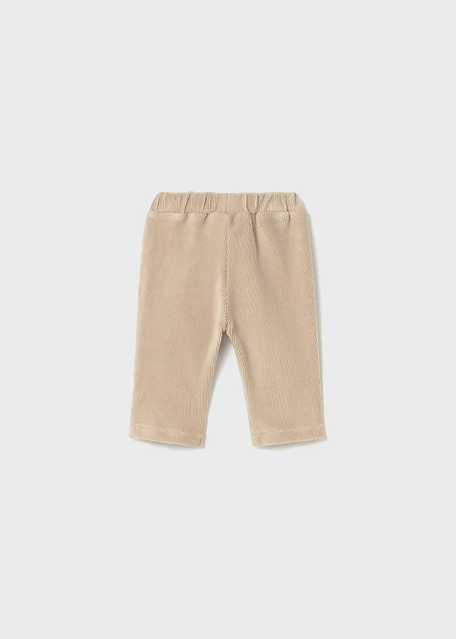 Girl's Oatmeal Corduroy Pants