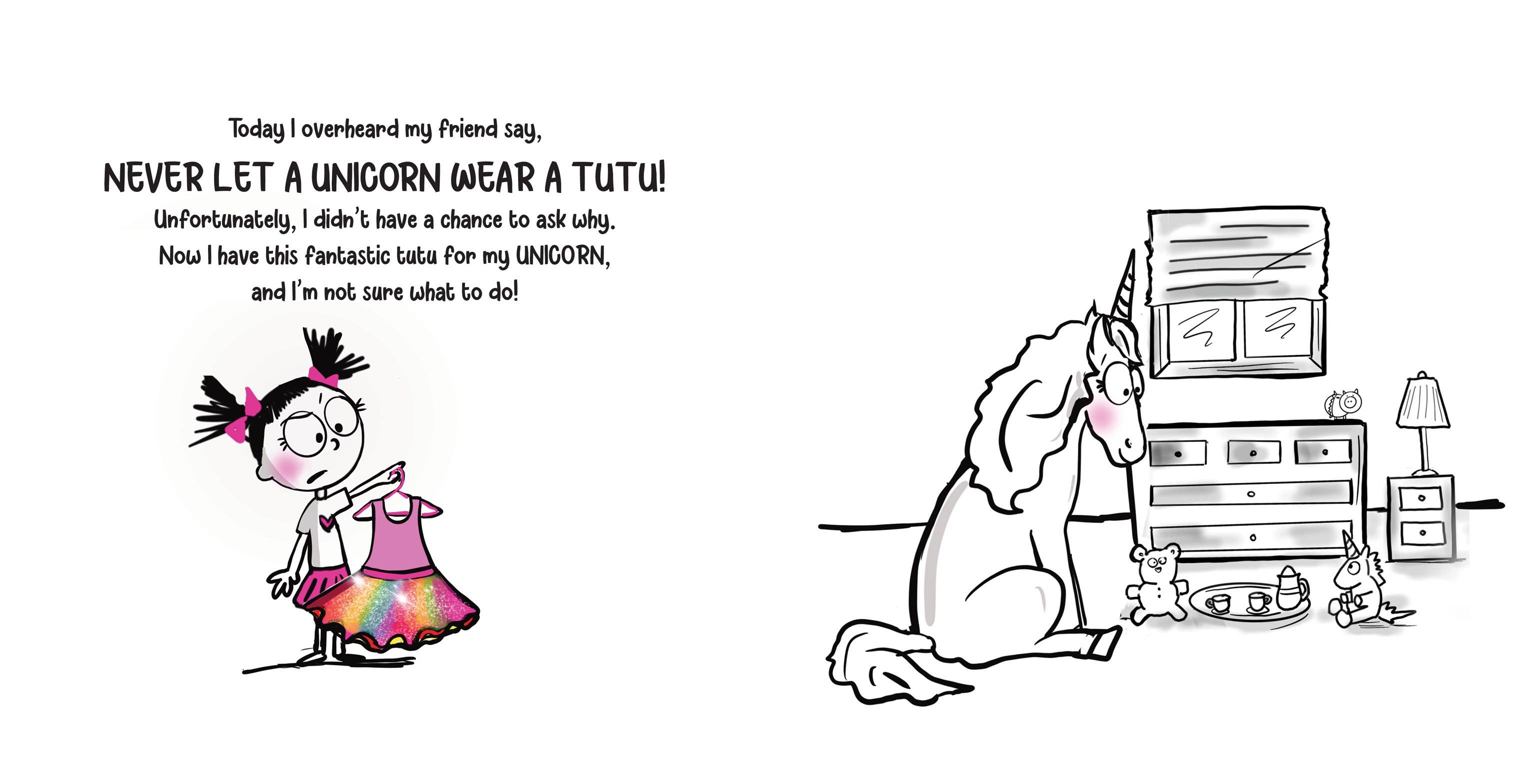 Never Let a Unicorn Wear a Tutu
