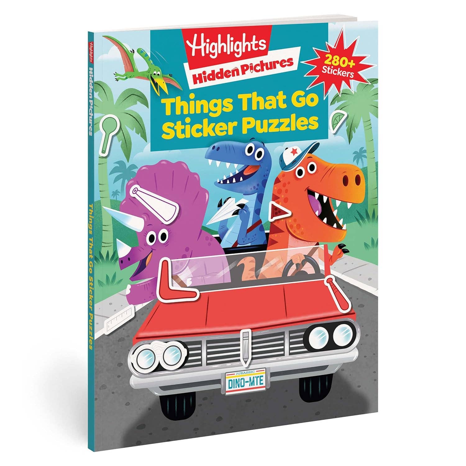 Things That Go Sticker Puzzles