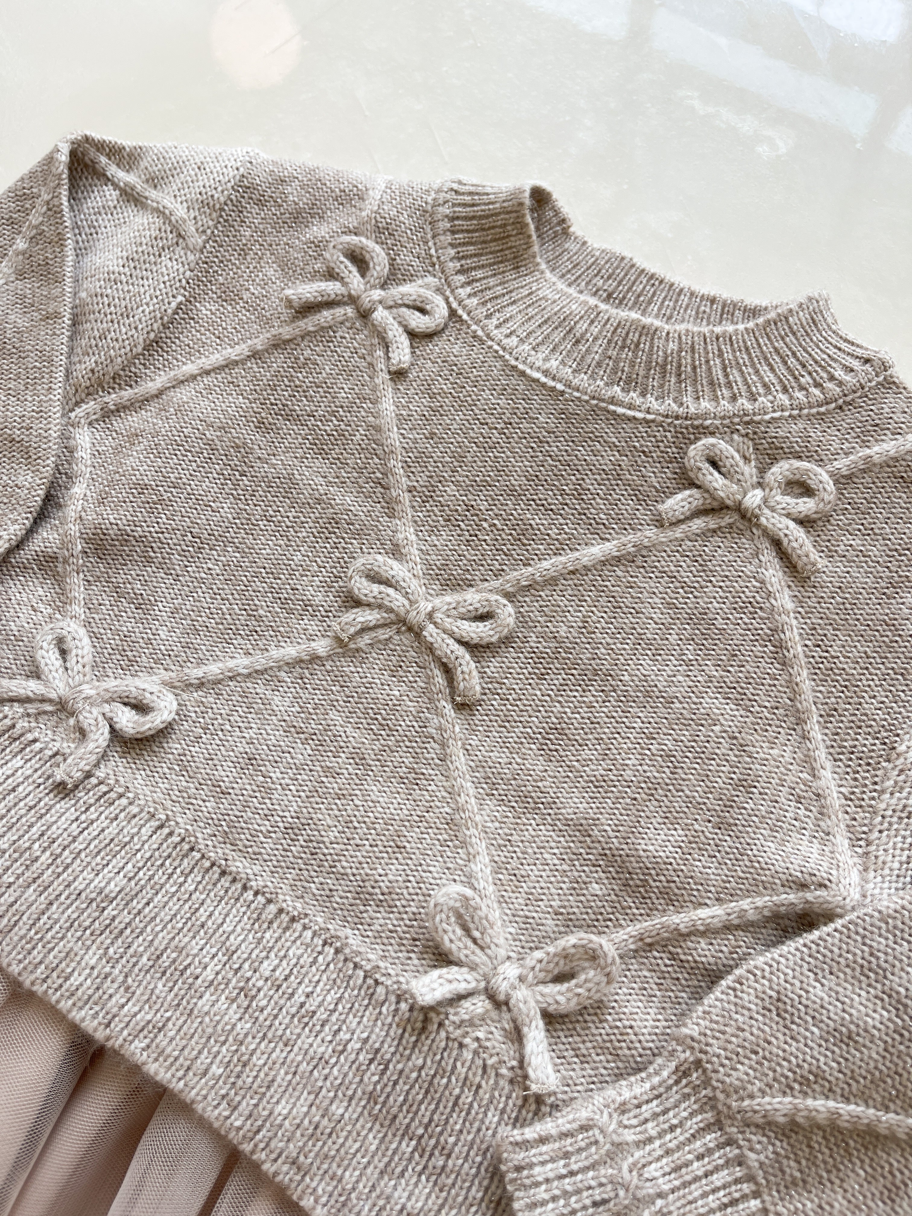 Knit Dress + Sweater Set