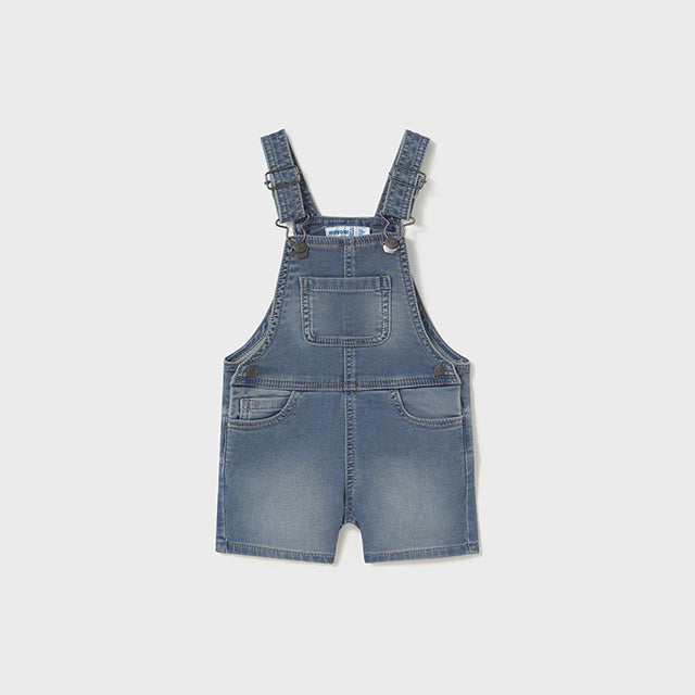 Denim Overall Shorts