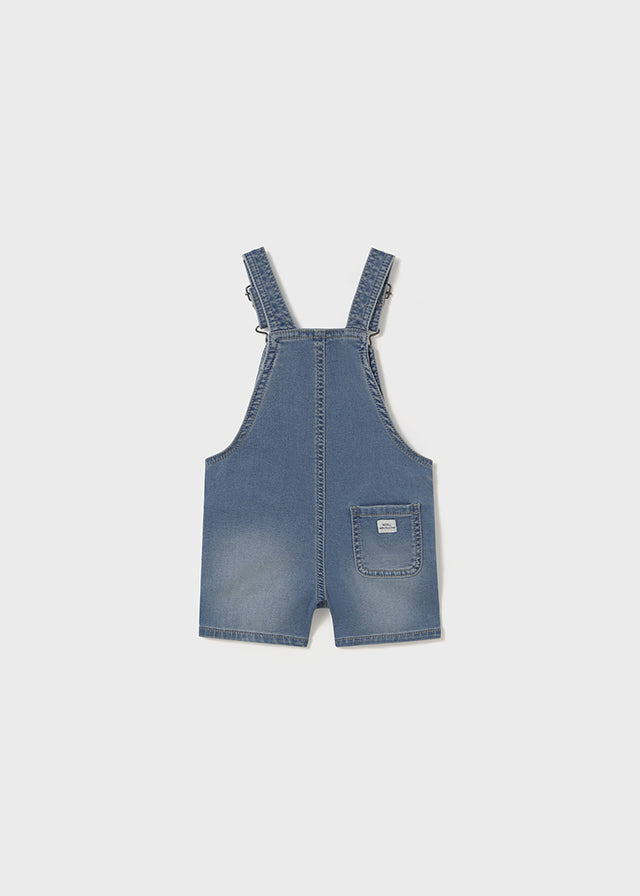 Denim Overall Shorts