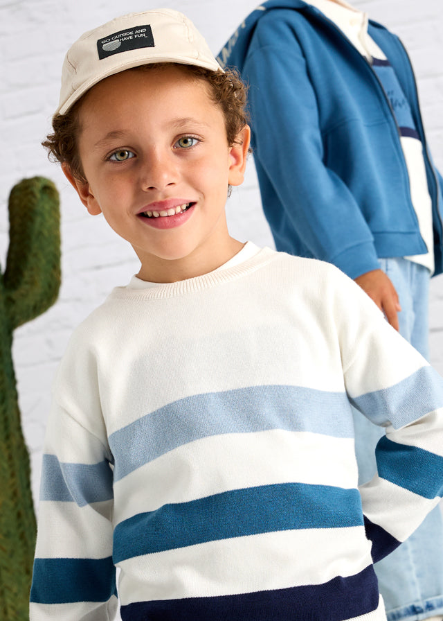 Blue Stripes Sweater