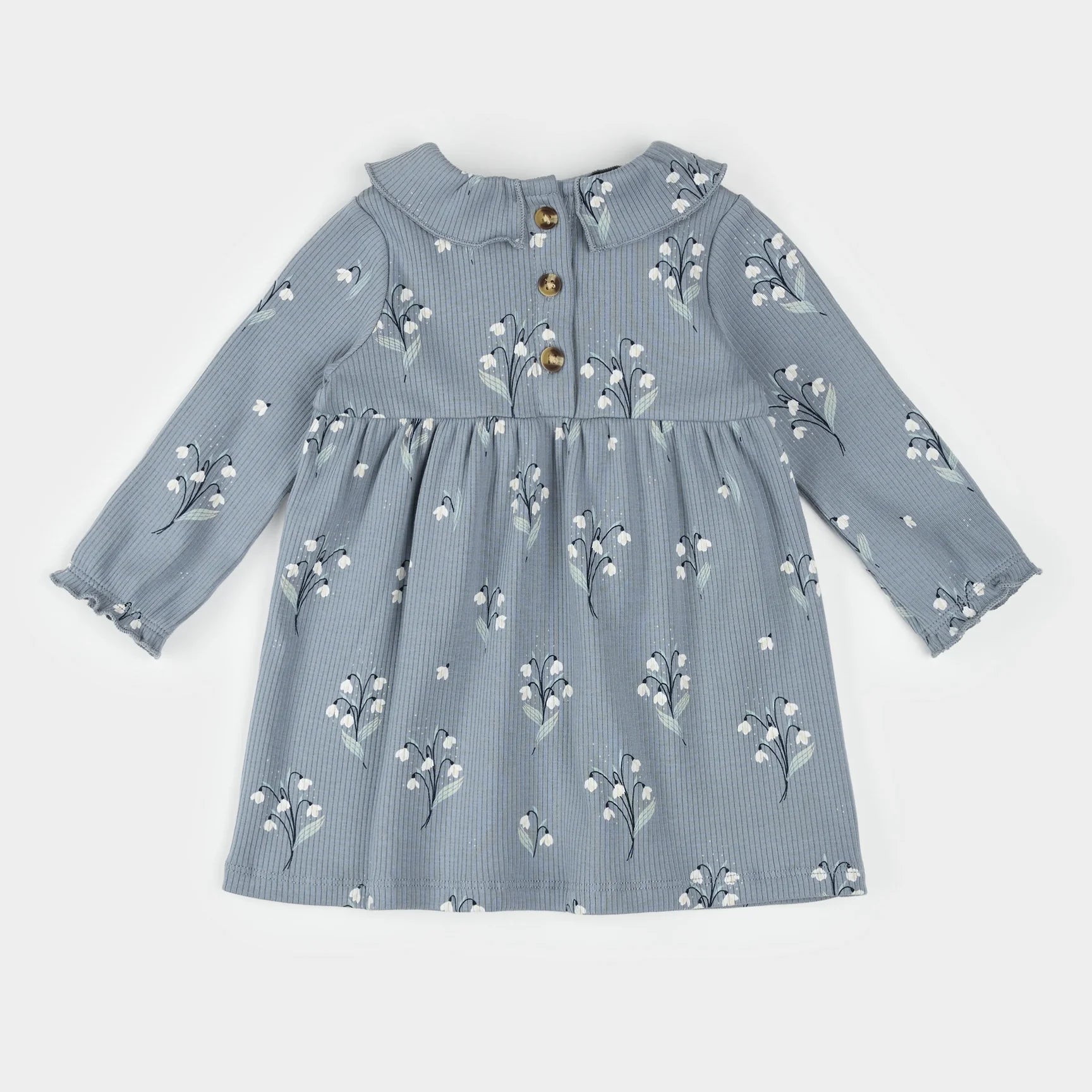 Snowdrop Ribbed Dress Set
