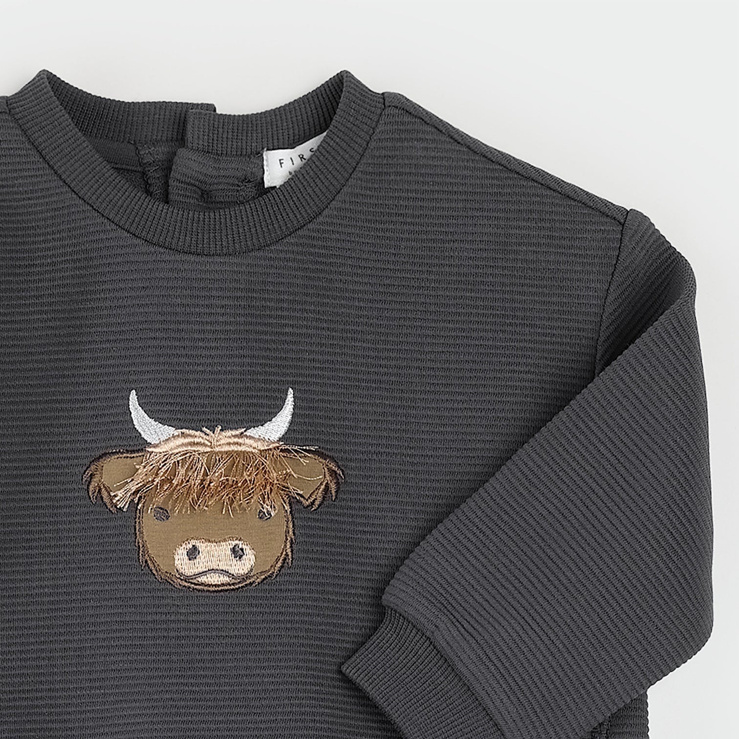 Highland Cow Ottoman Outfit Set