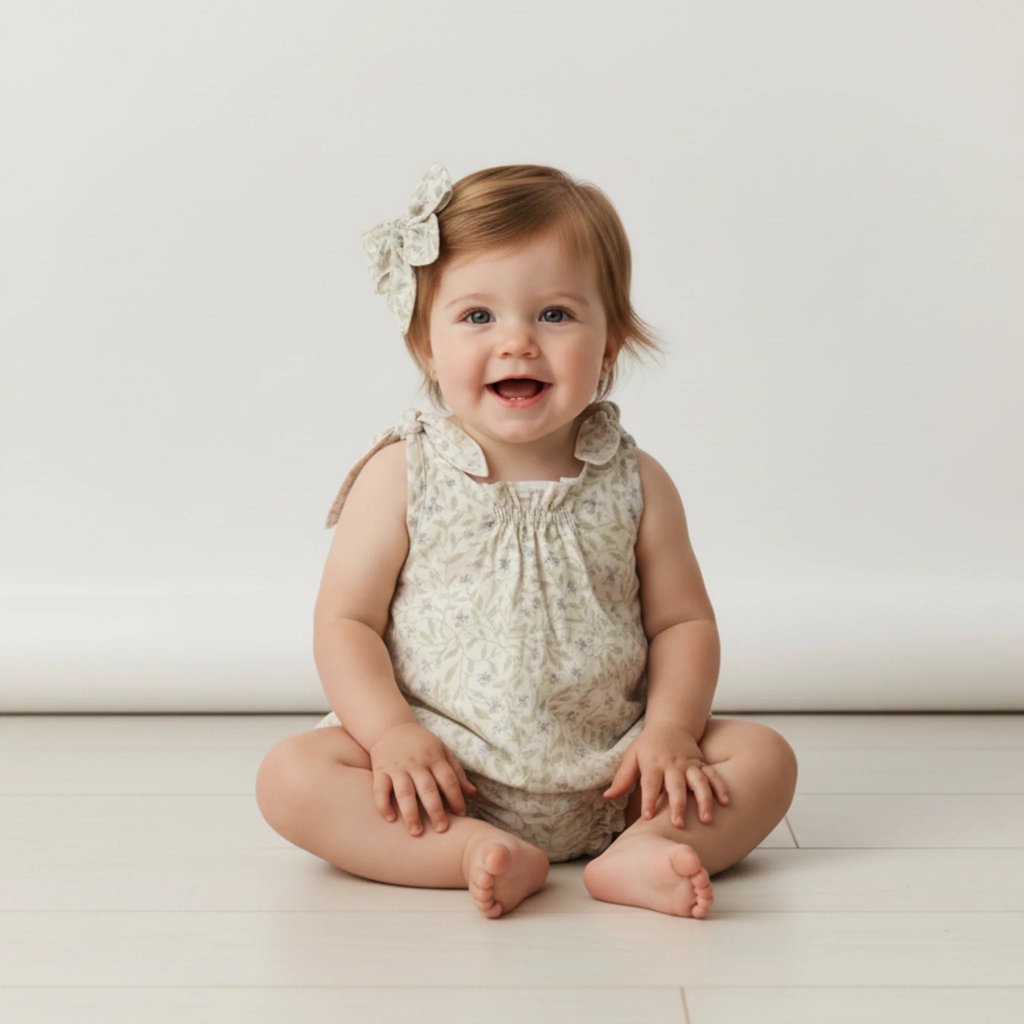 Tie Shoulder Bubble Romper | Bluebelle