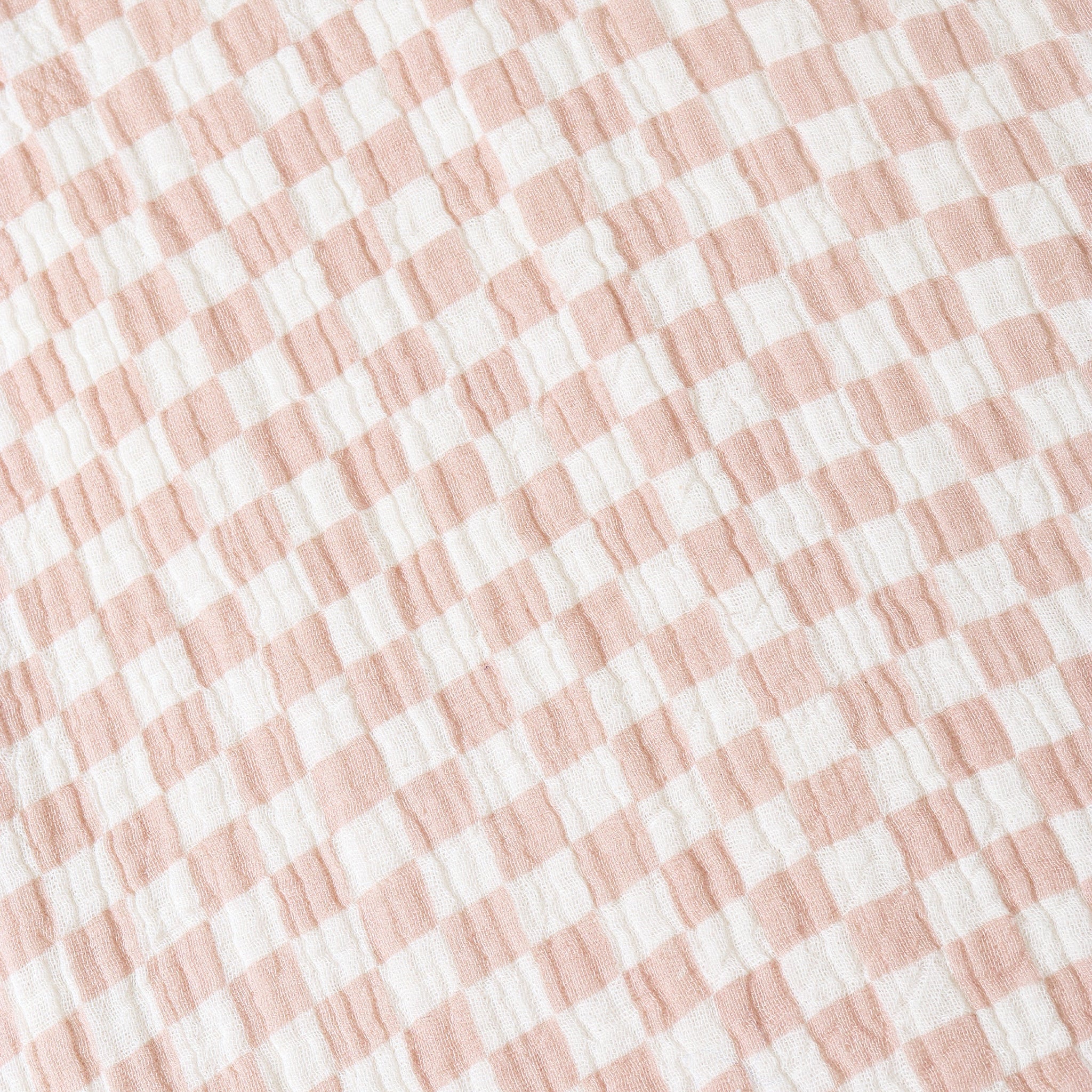 Organic Buttoned Jumpsuit | Brick Checks