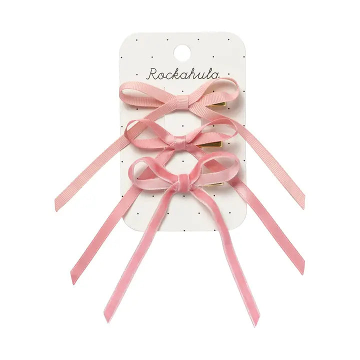 Very Cutesy Long Bow Clips