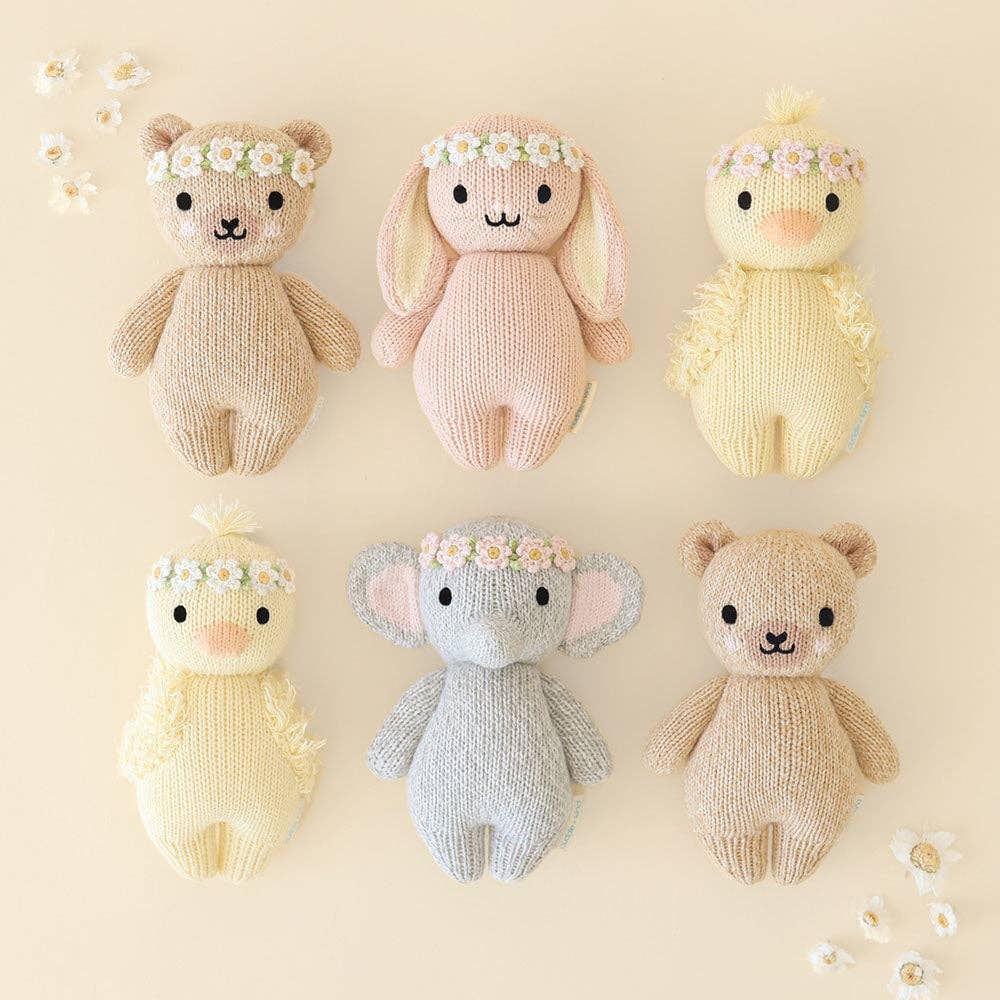 Baby Bunny (Rose with Ivory Floral)