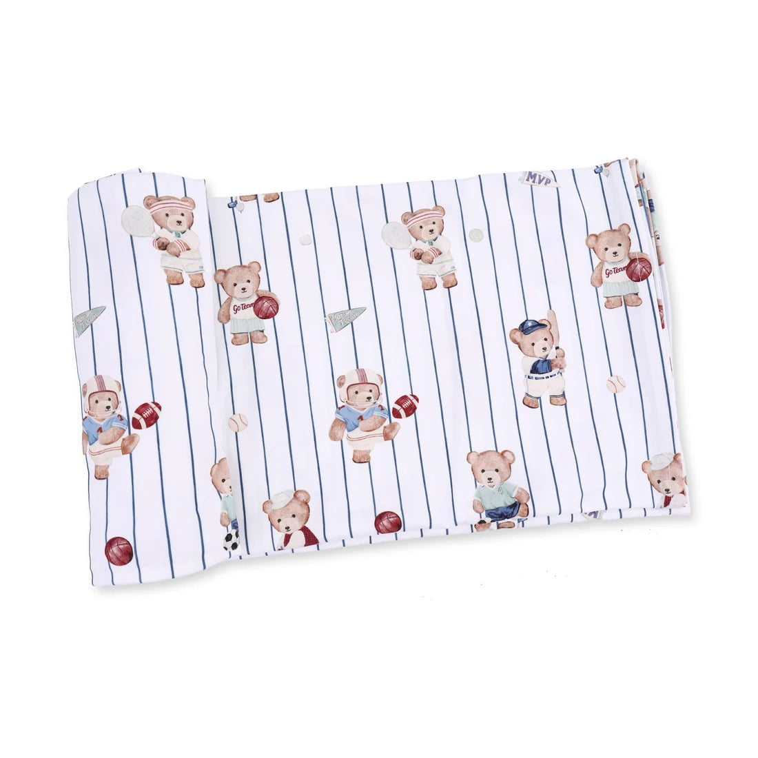 Swaddle Blanket | Mixed Sports Bears