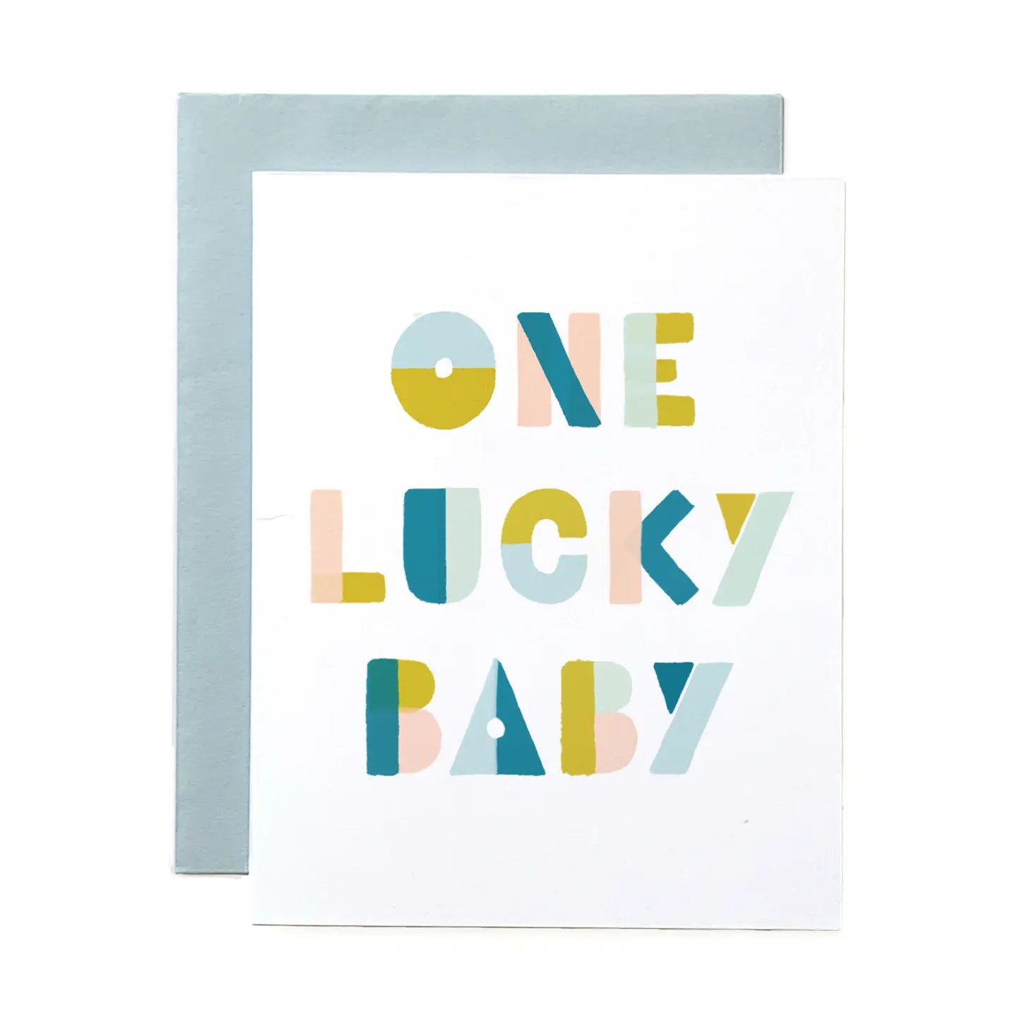 One Lucky Baby Card