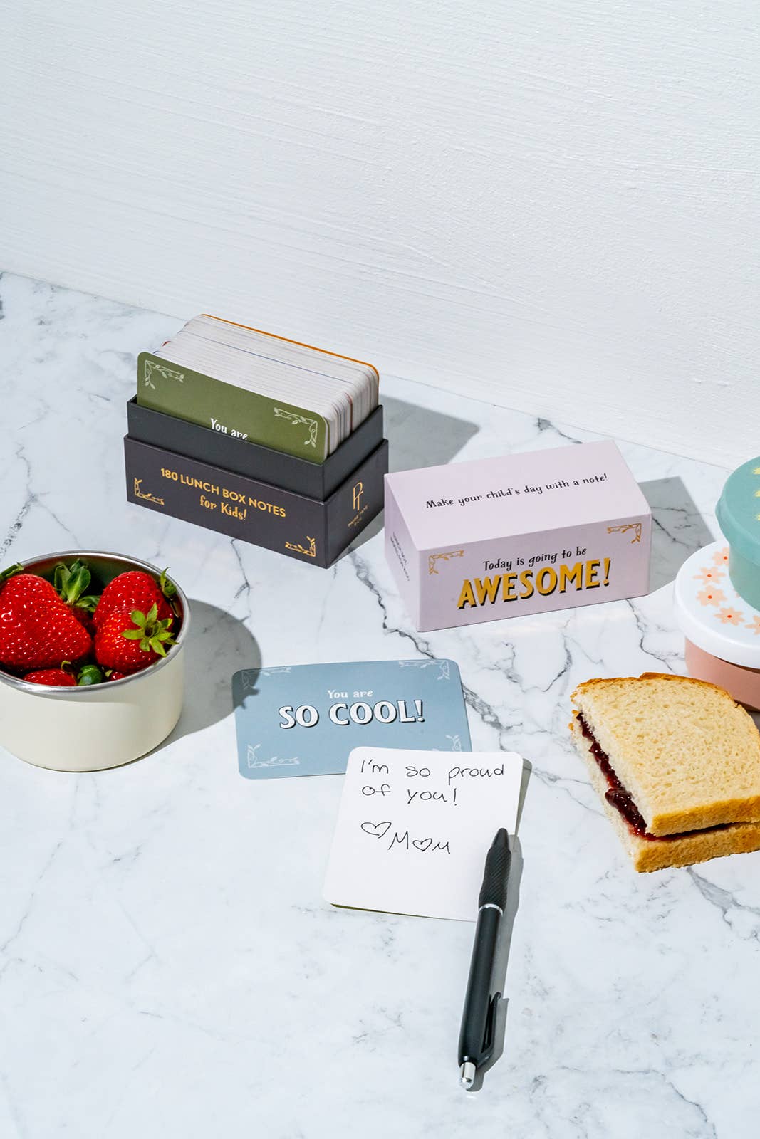 Lunch Box Notes for Kids: Affirmations Cards
