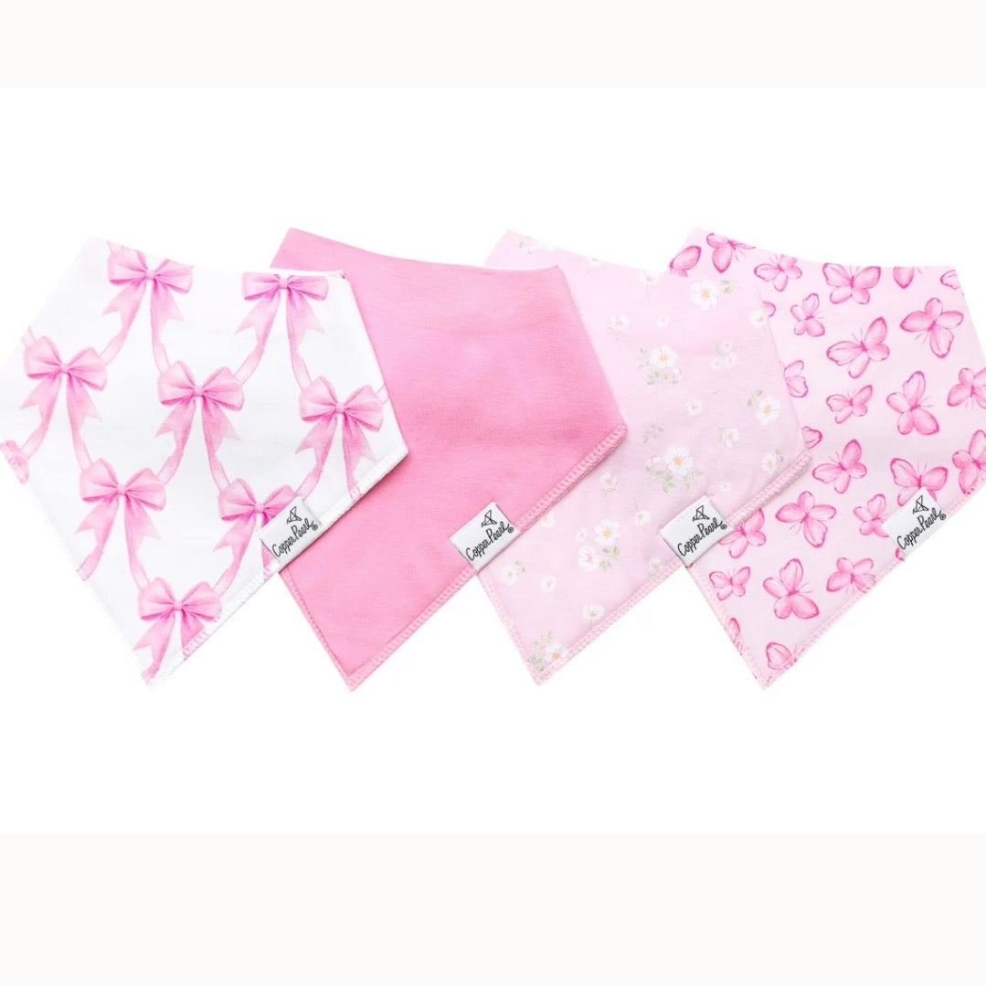 Copper Pearl Bandana Bib Set (4-pack)