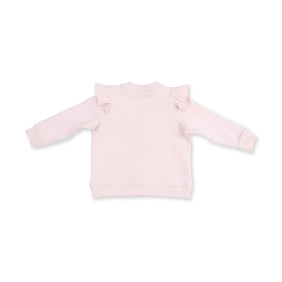 V-Ruffle Sweatshirt & Legging | Pink Bows