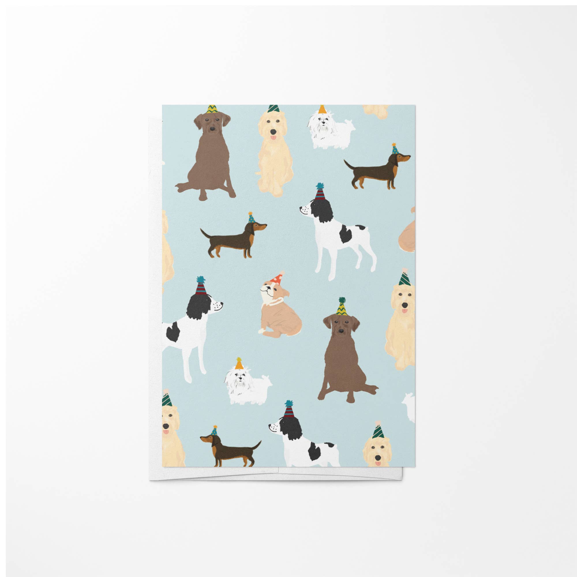 Party Dogs Mini Enclosure Card