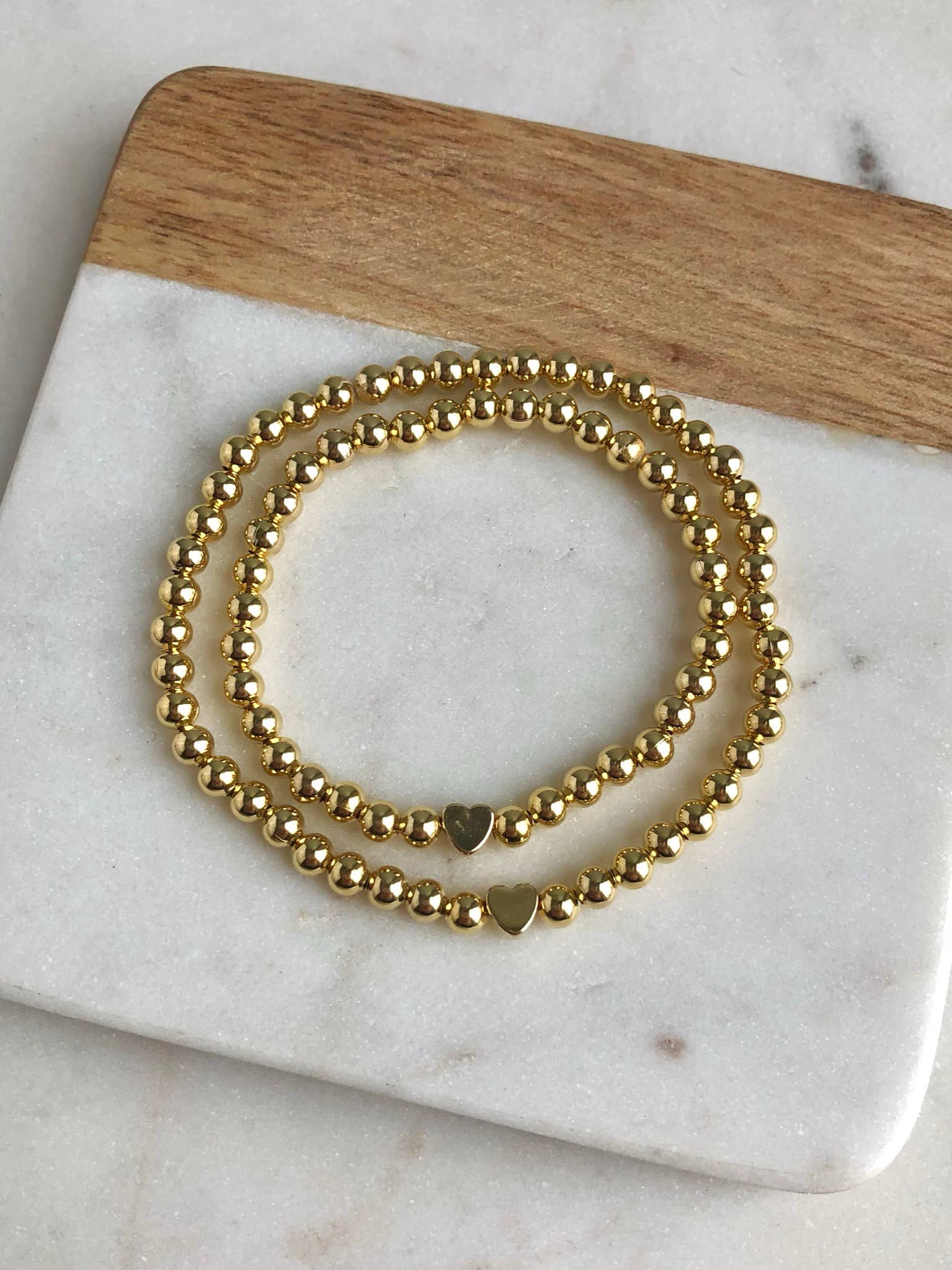 Tiny Heart Mother Daughter Matching Bracelets