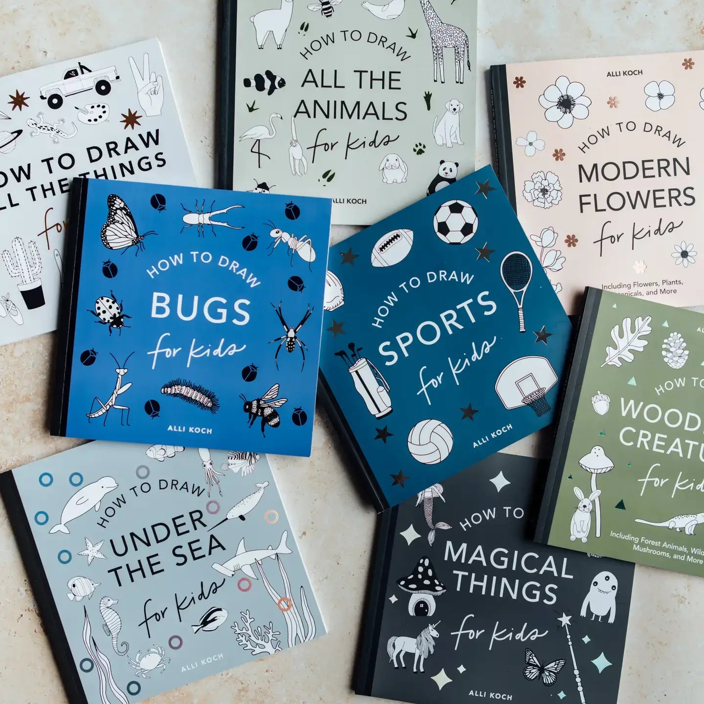 Travel Size How to Draw for Kids: All the Animals