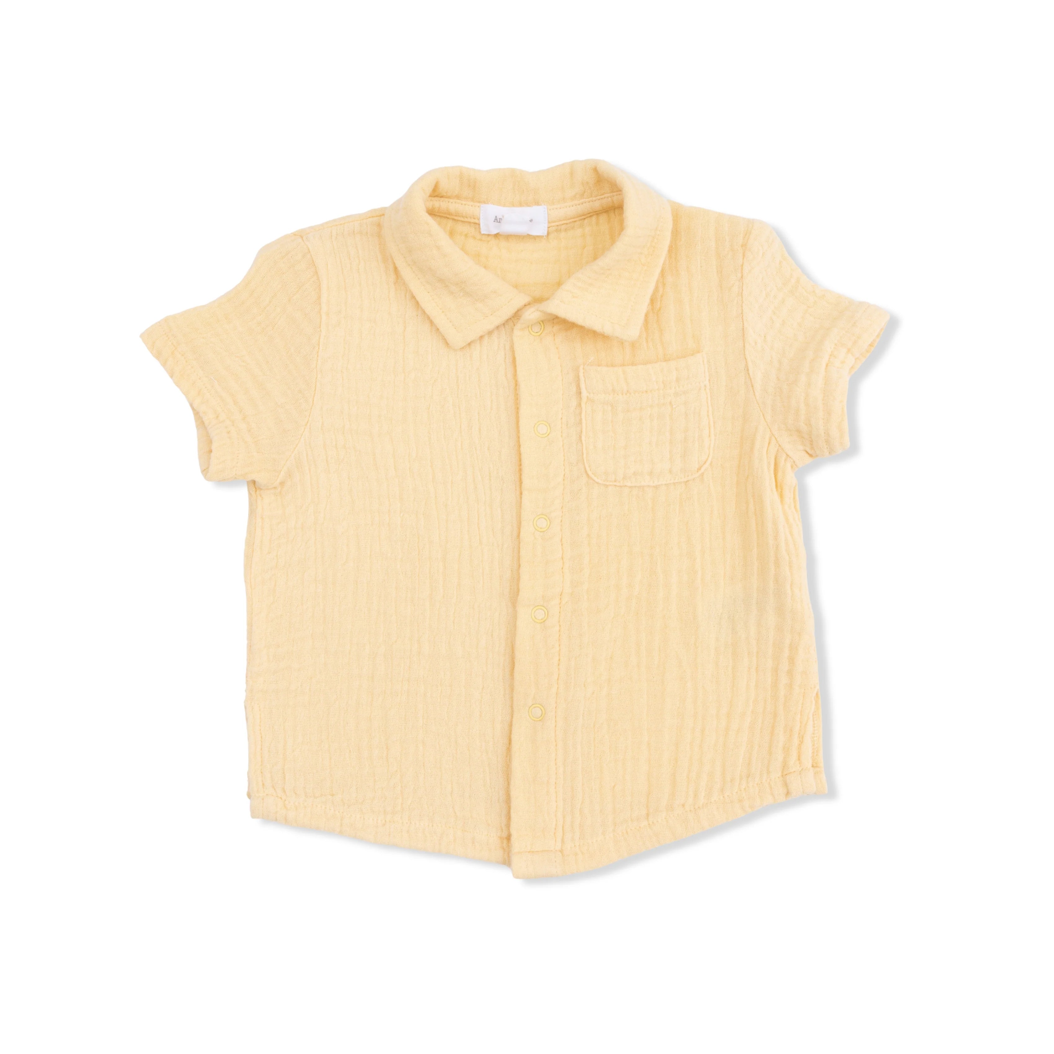 Polo Button Up w/ Casual Short