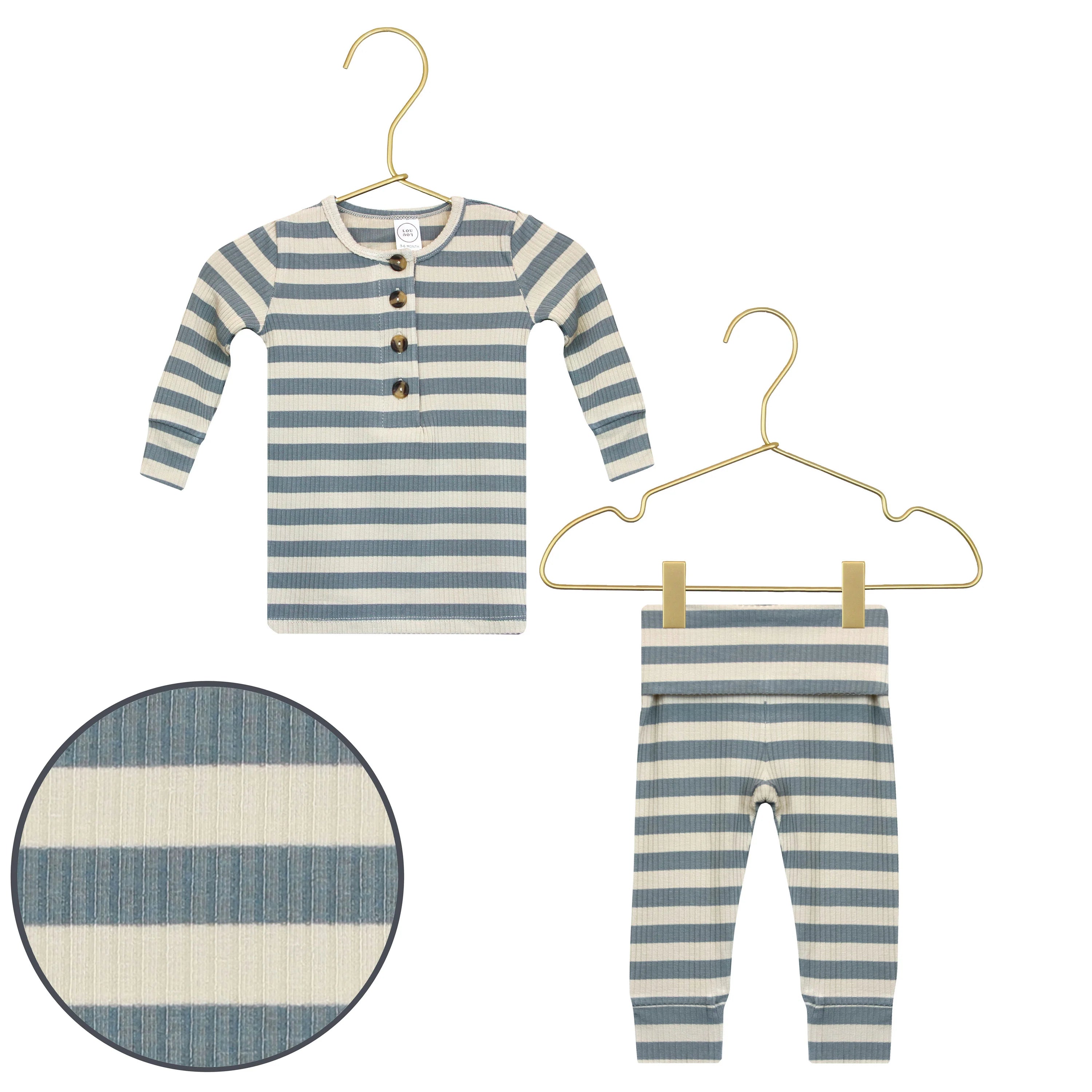 Lincoln Ribbed Top + Bottom Set