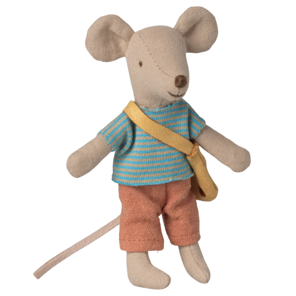Little Brother Mouse with Bag