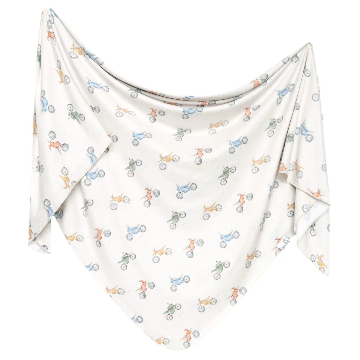 Copper Pearl Knit Swaddle Blanket