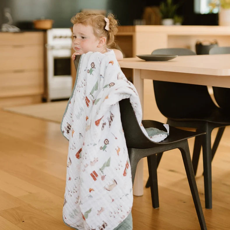 Organic Cotton Muslin Quilt