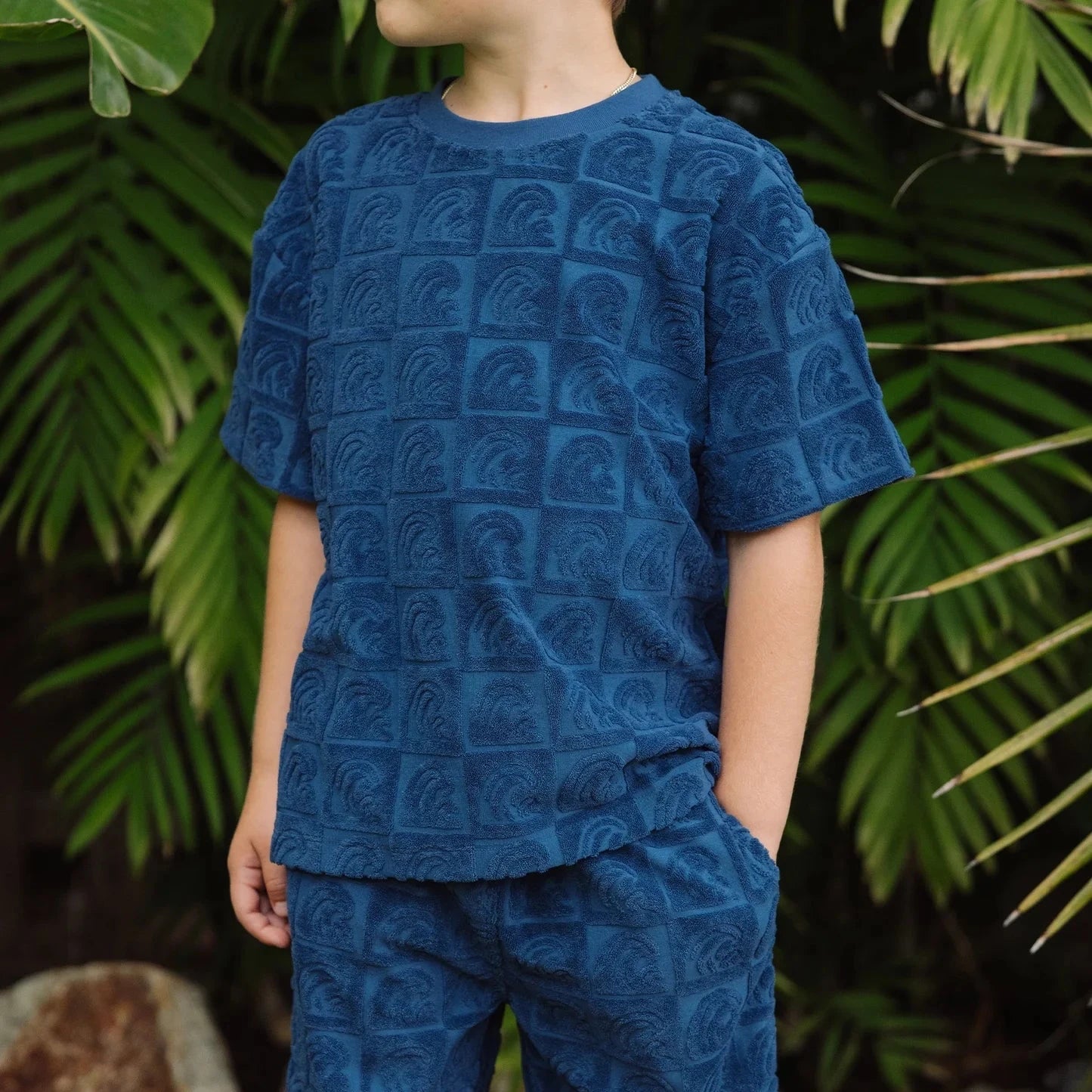 Hang Around Terry Tee | Wave Check