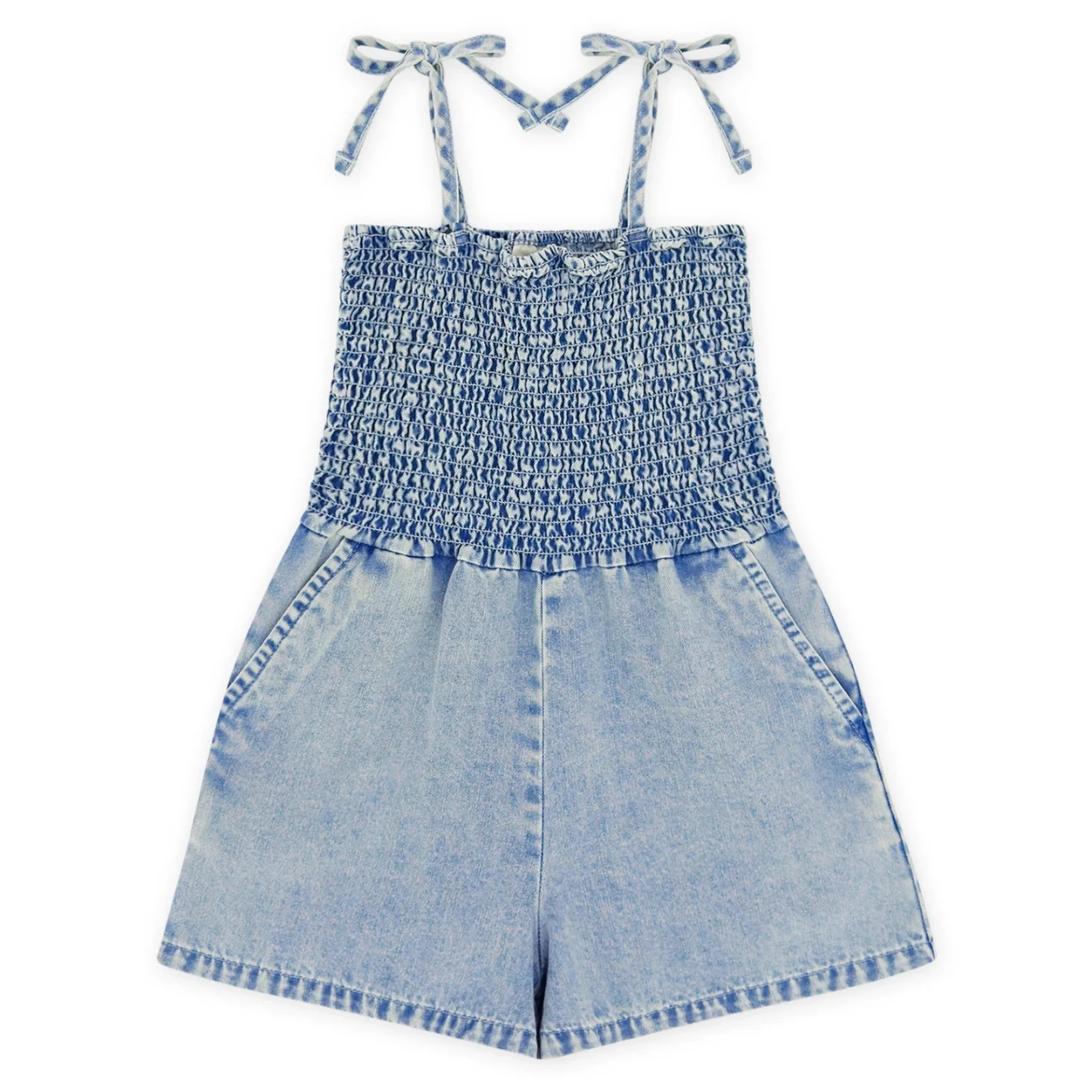 Brunch Club Romper | Denim