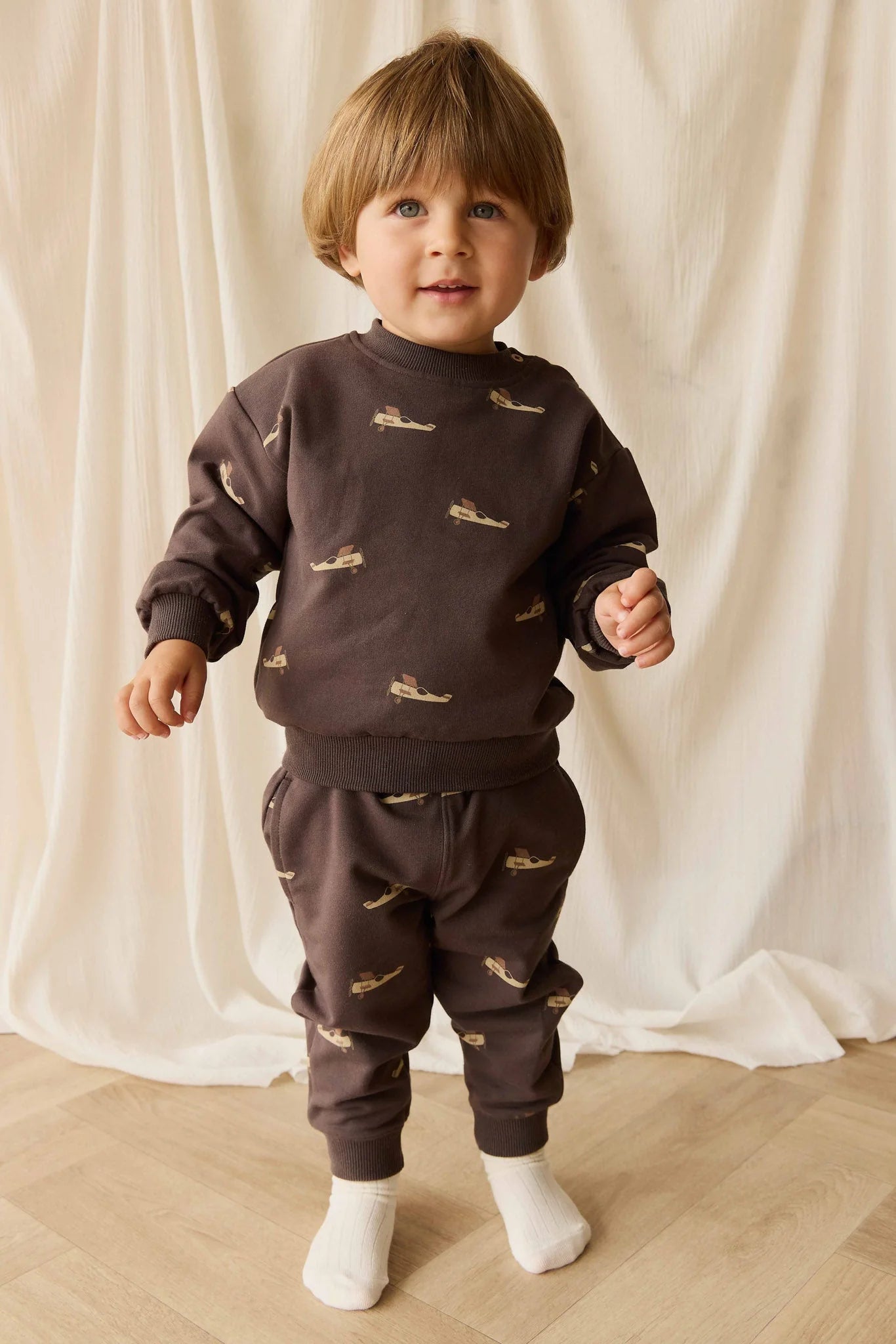 Organic Cotton Dominic Track Pants - Pilot Planes