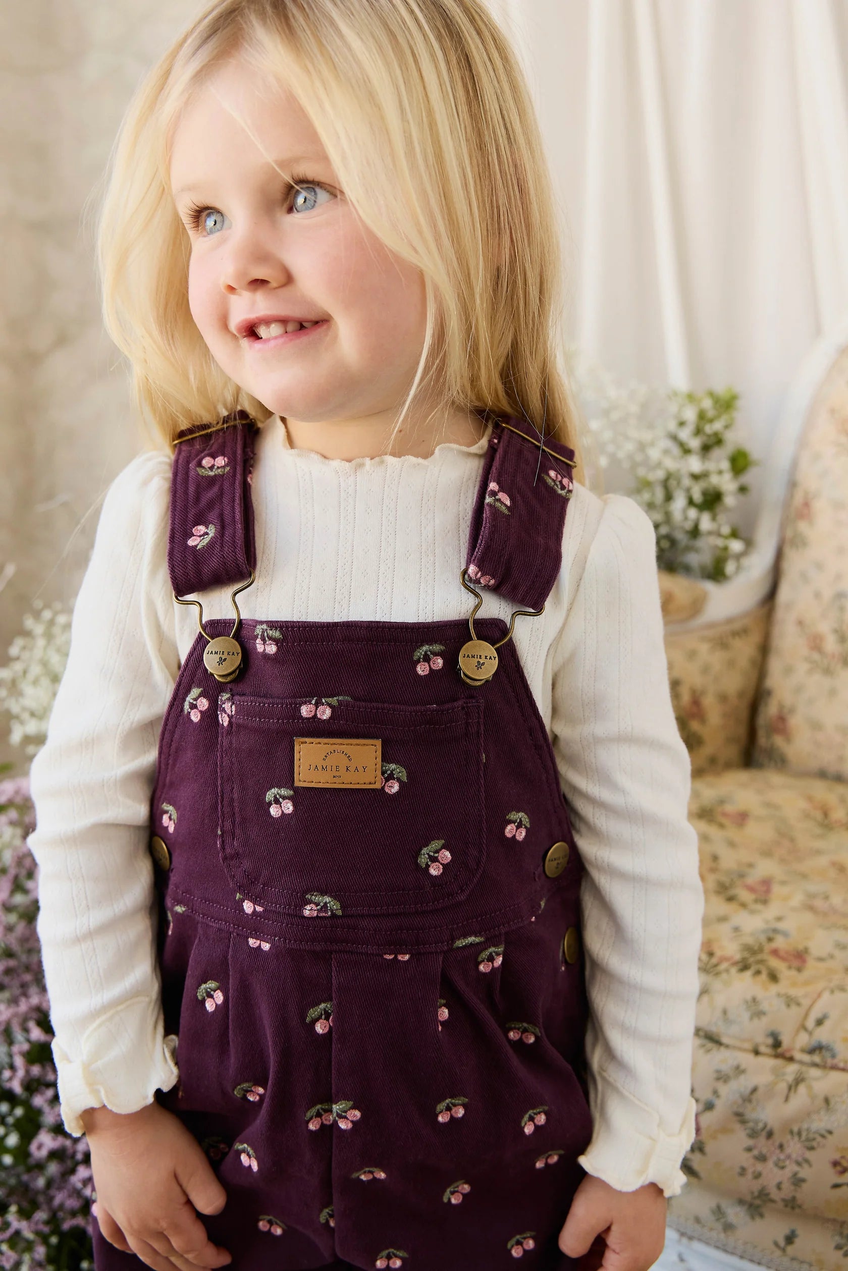 Organic Cotton Pointelle Eliane Top | Parchment