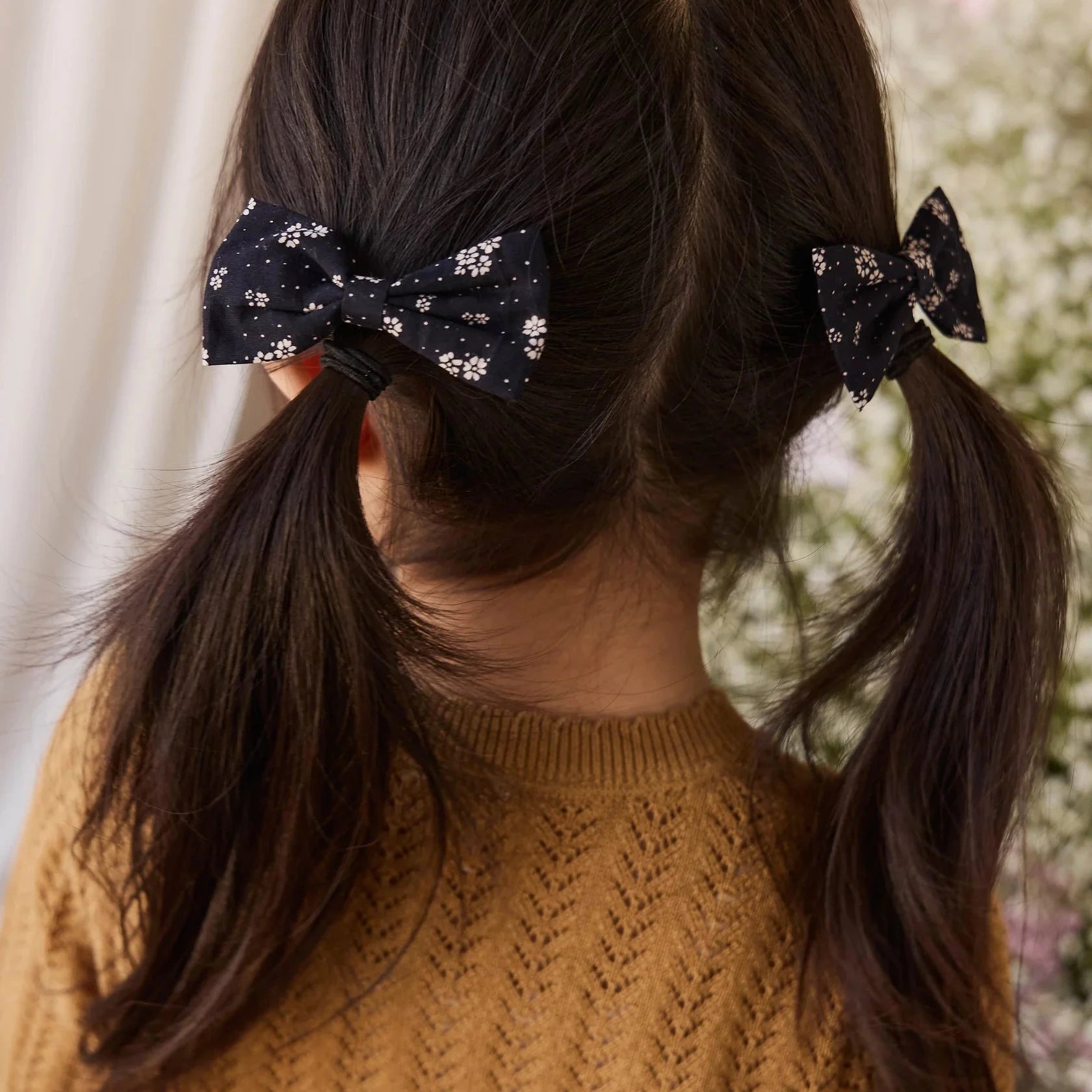 Organic Cotton Desiree Bow | Maisie Navy